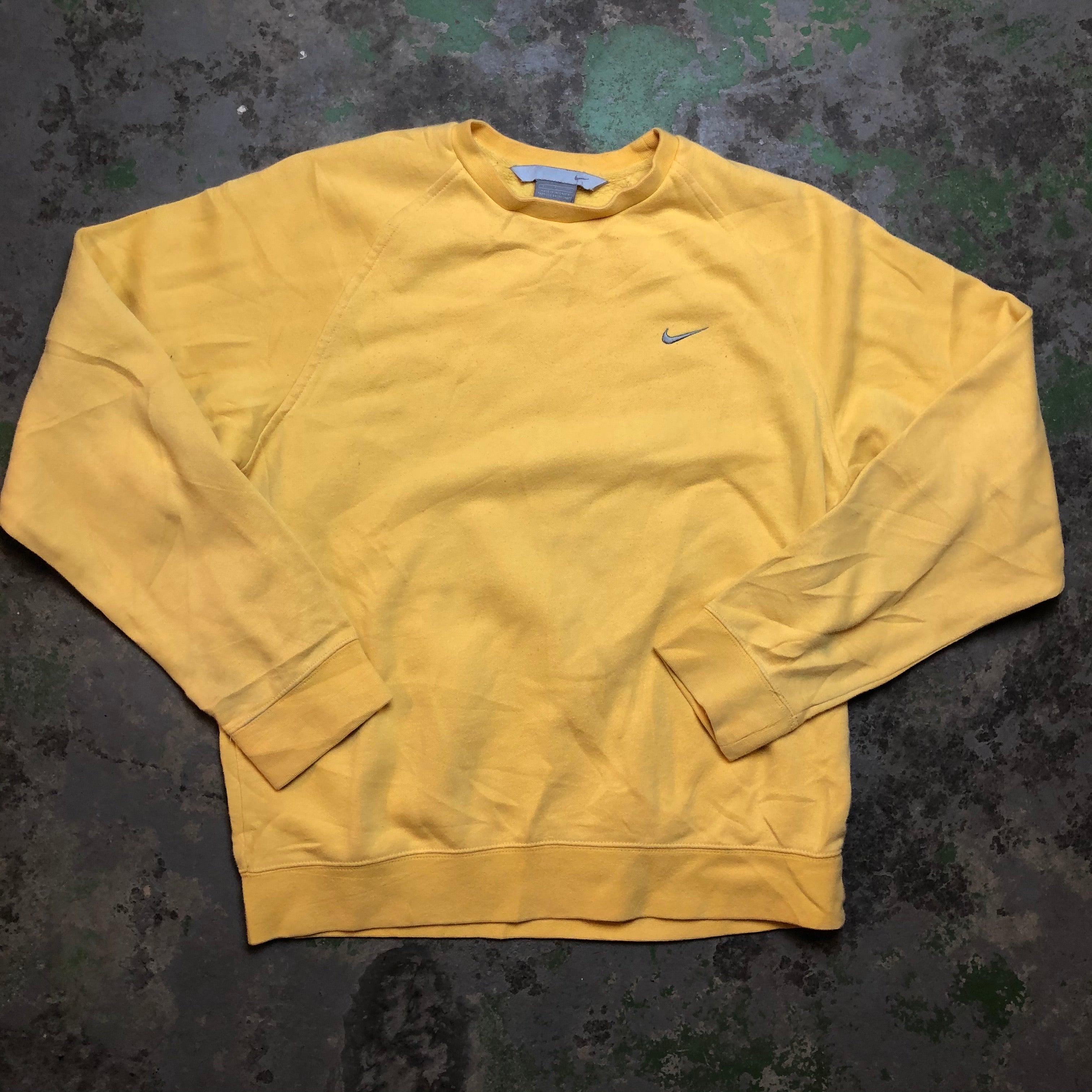 Yellow Nike Crewneck