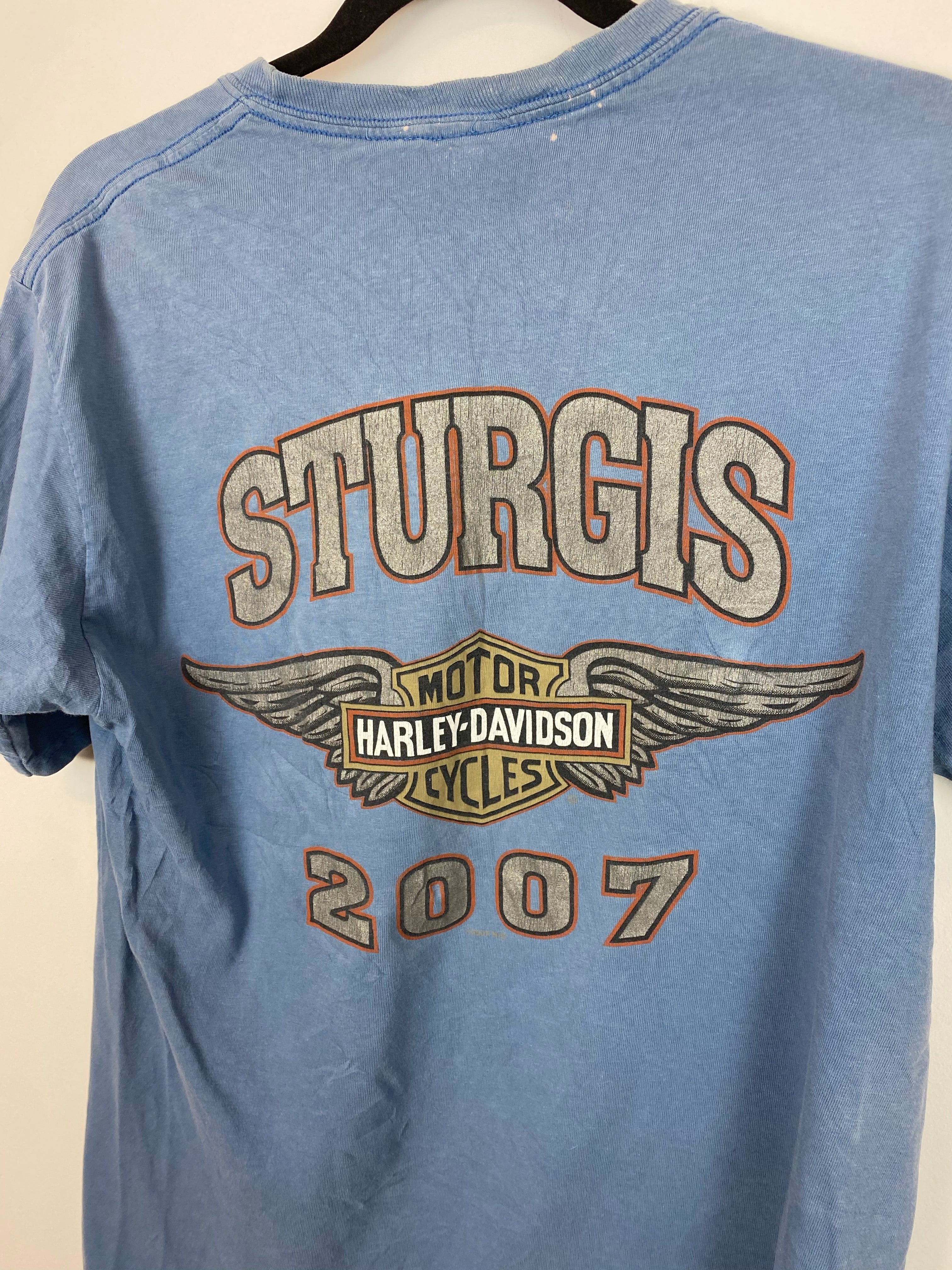 Front and Back Harley Davidson T Shirt - S