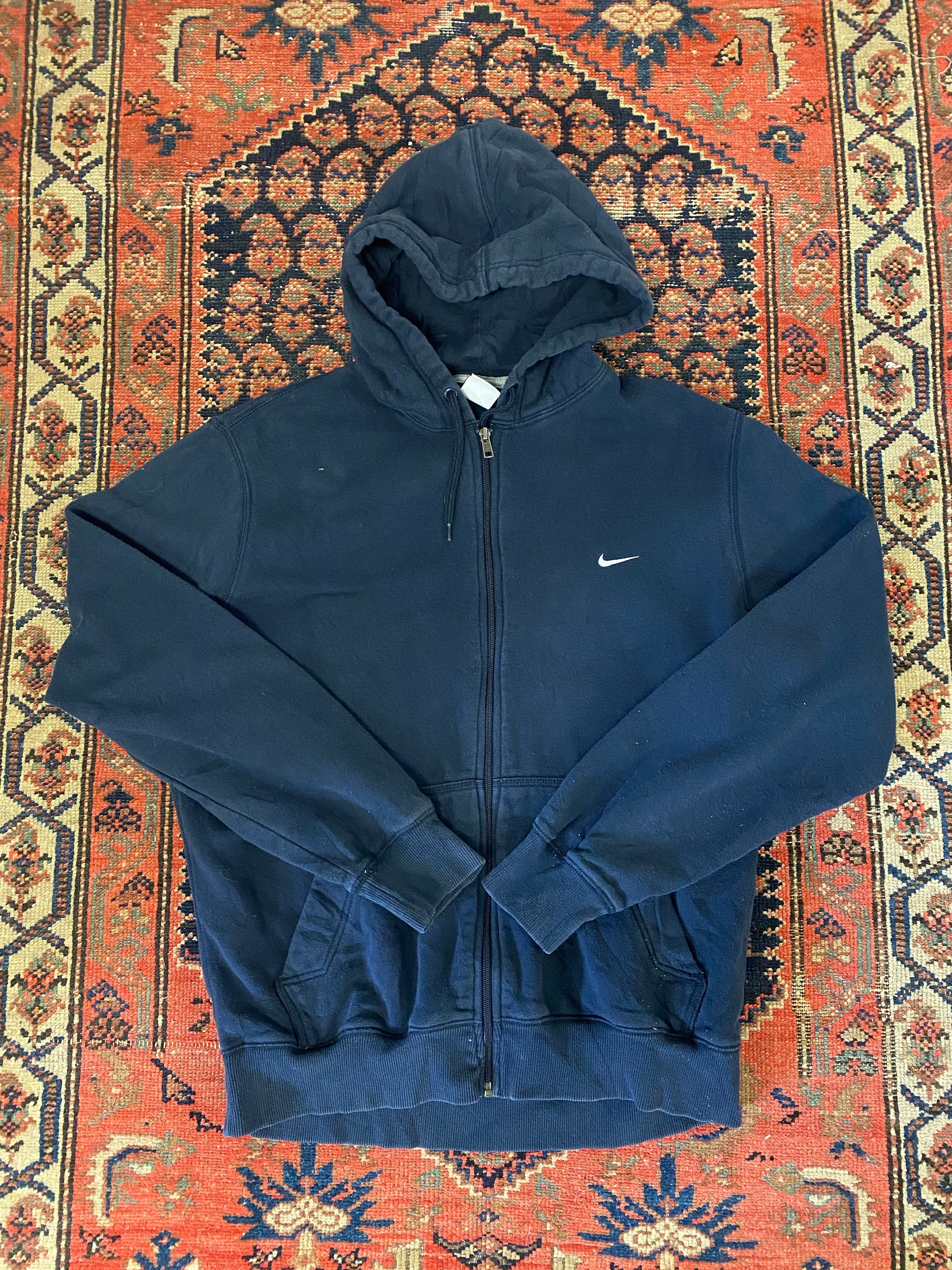 2000s Nike Full Zip Crewneck - L