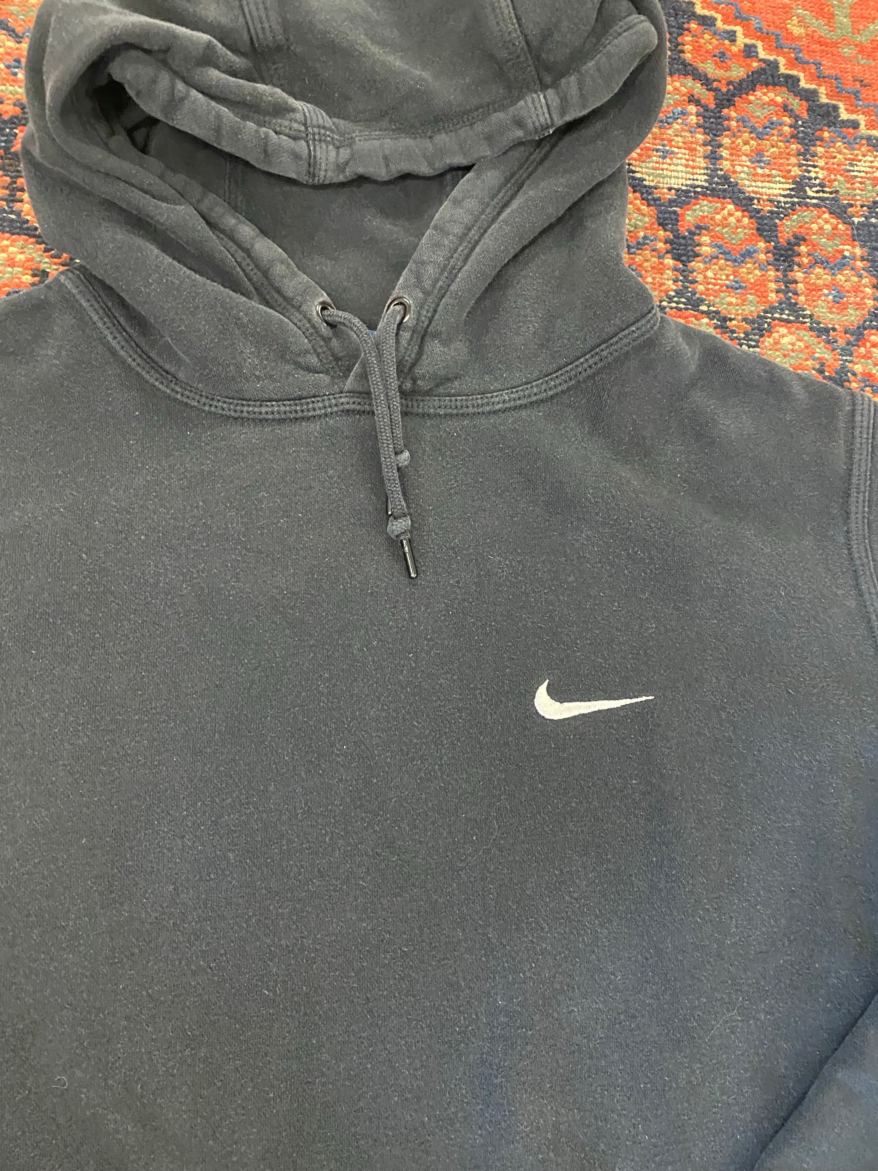 Early 2000s Faded Nike Hoodie - M