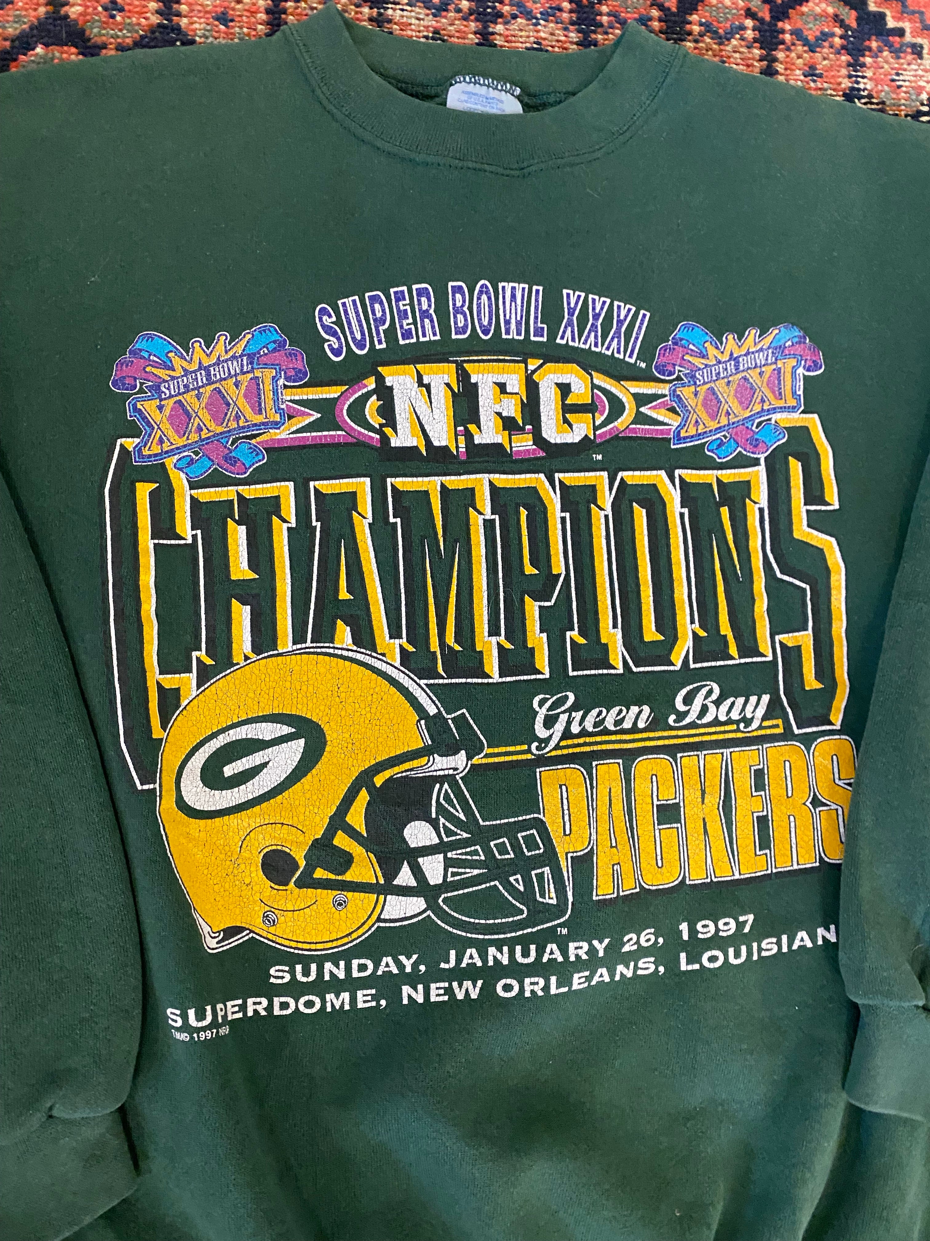 Vintage Green Bay Packers Crewneck - S