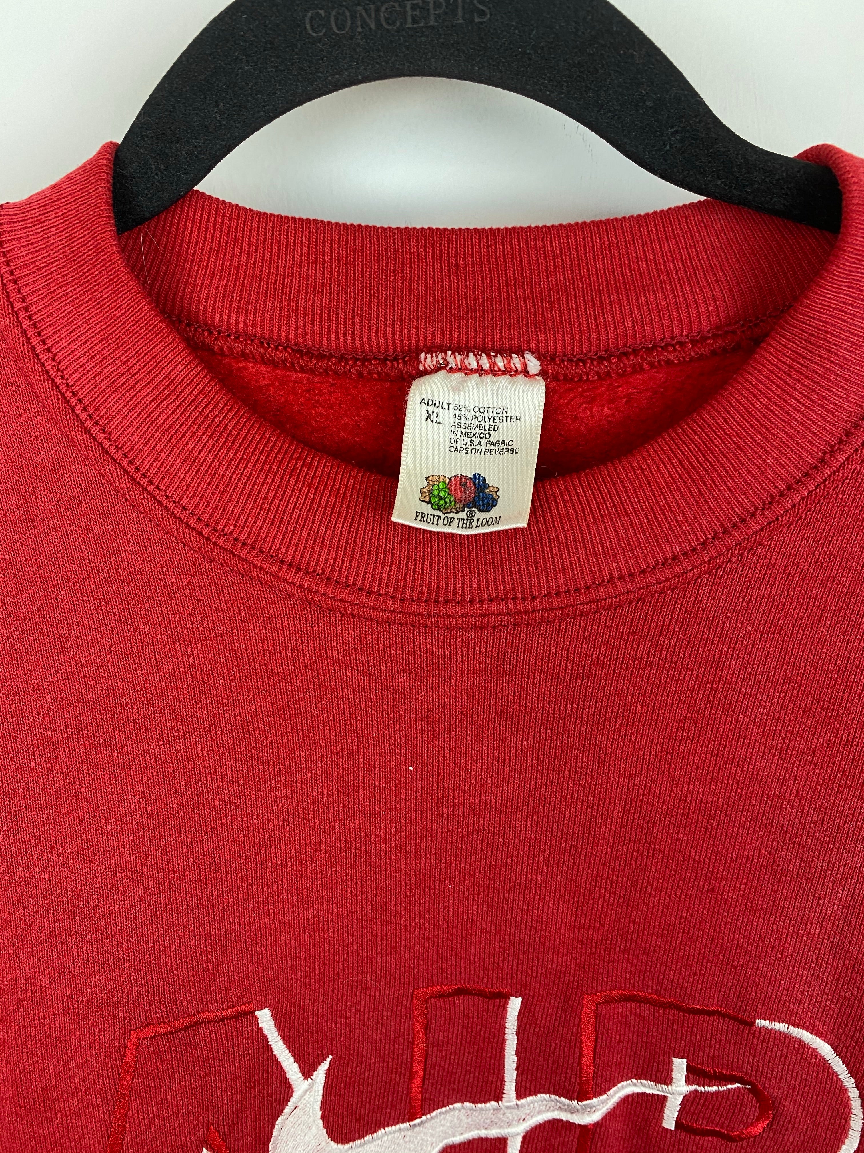 80s bootleg Nike Air crewneck - L