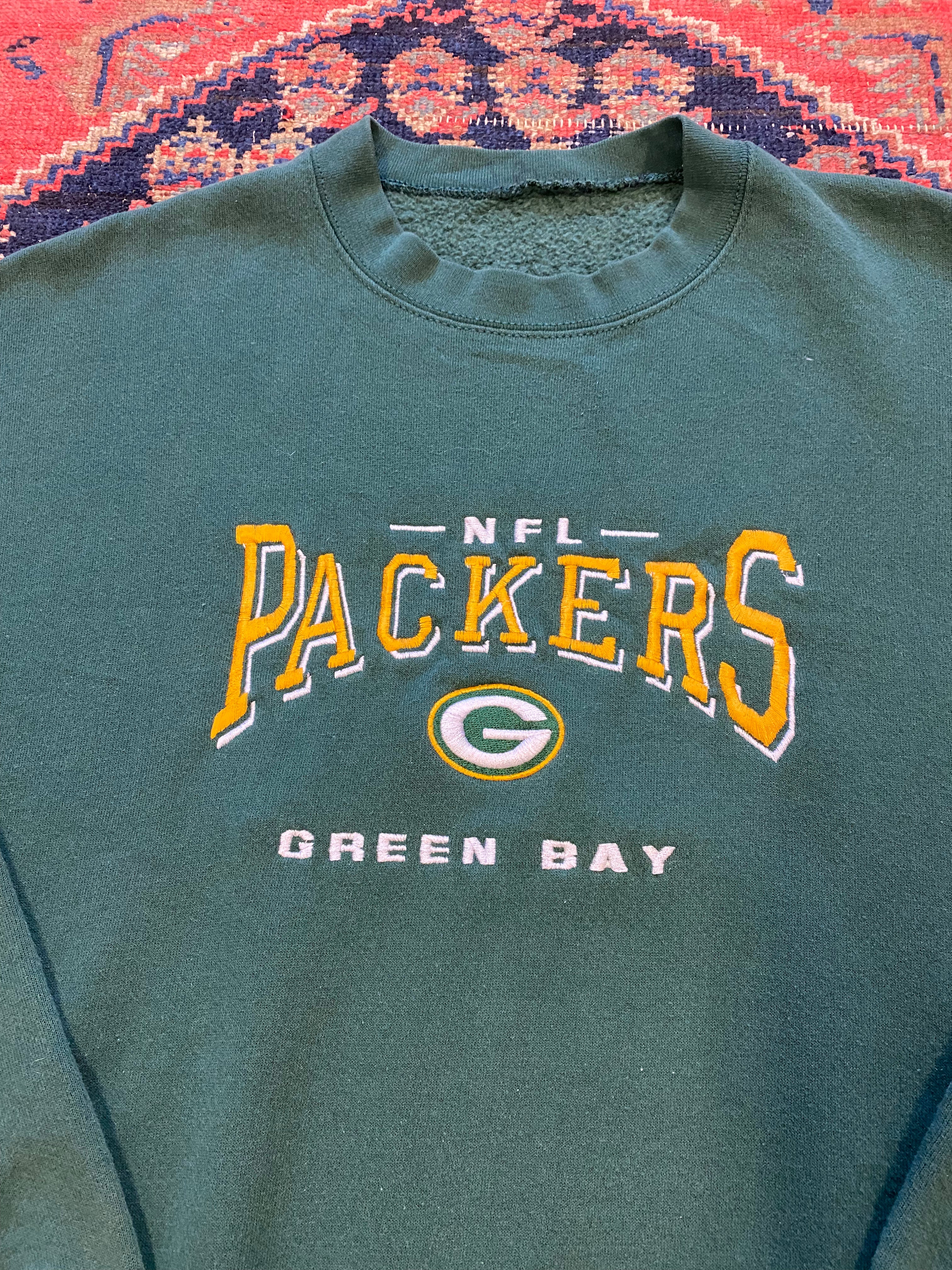 Vintage Green Bay packers Crewneck - L
