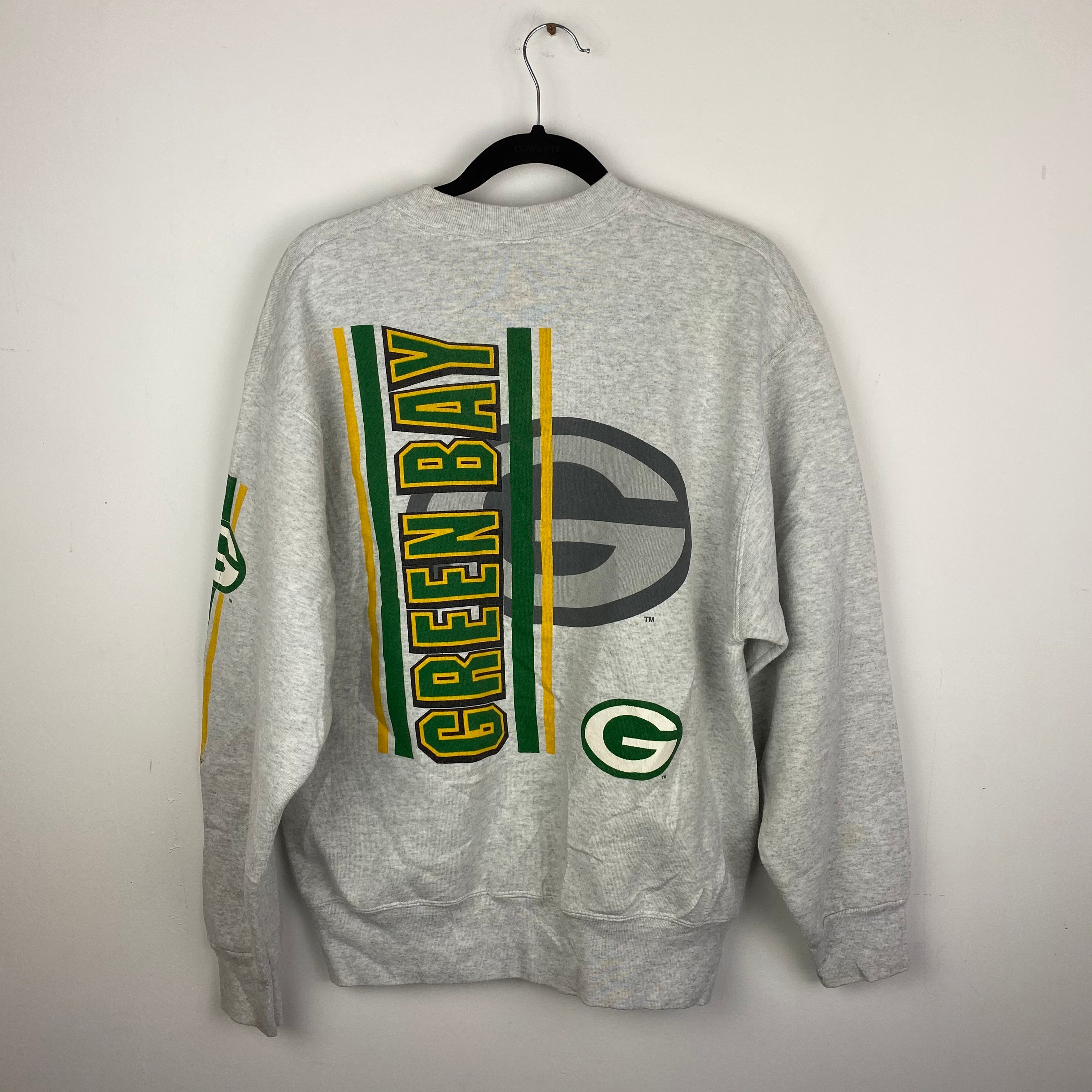 Front and back packers crewneck
