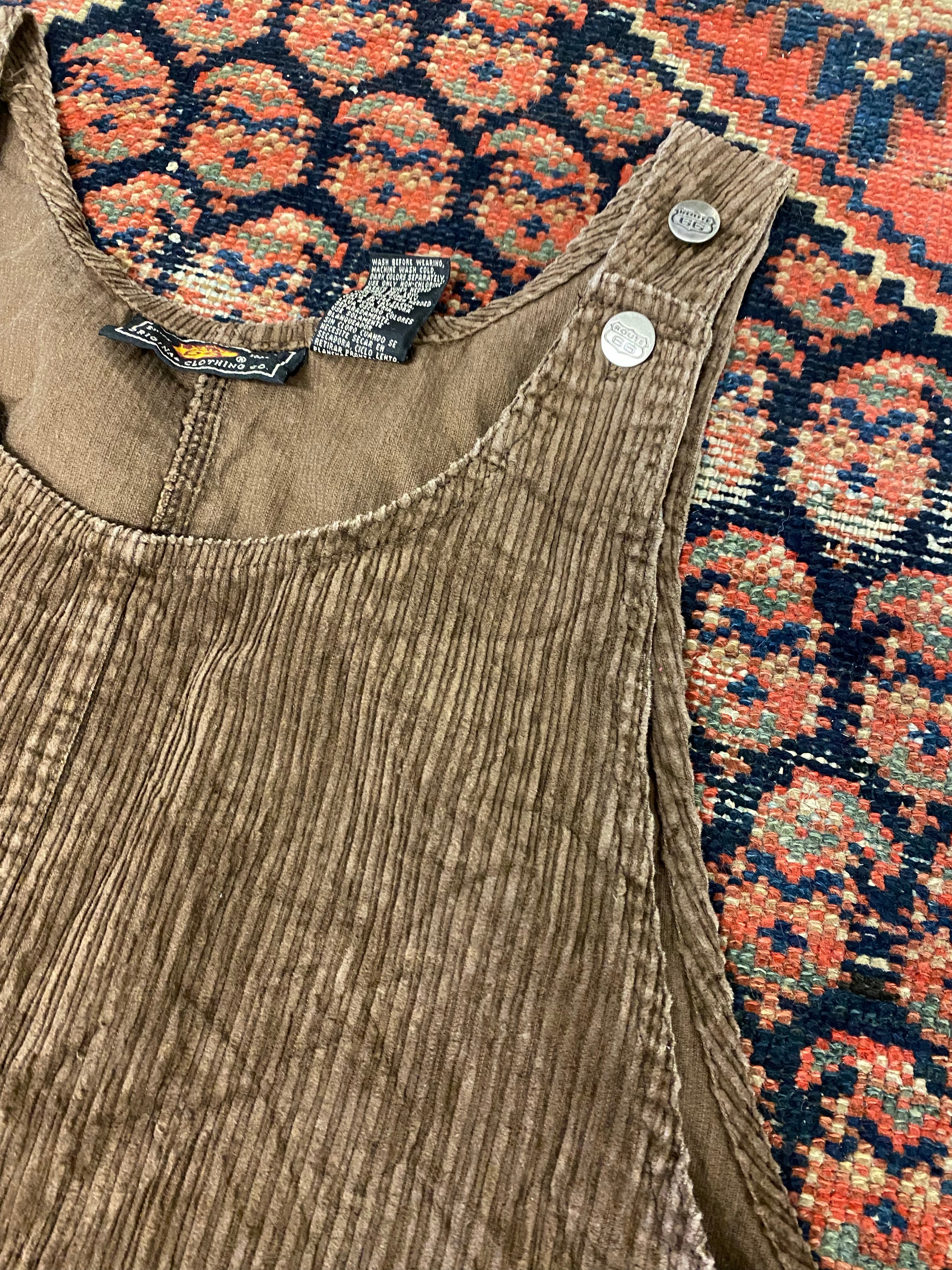 Vintage Thick Corduroy Dress - L