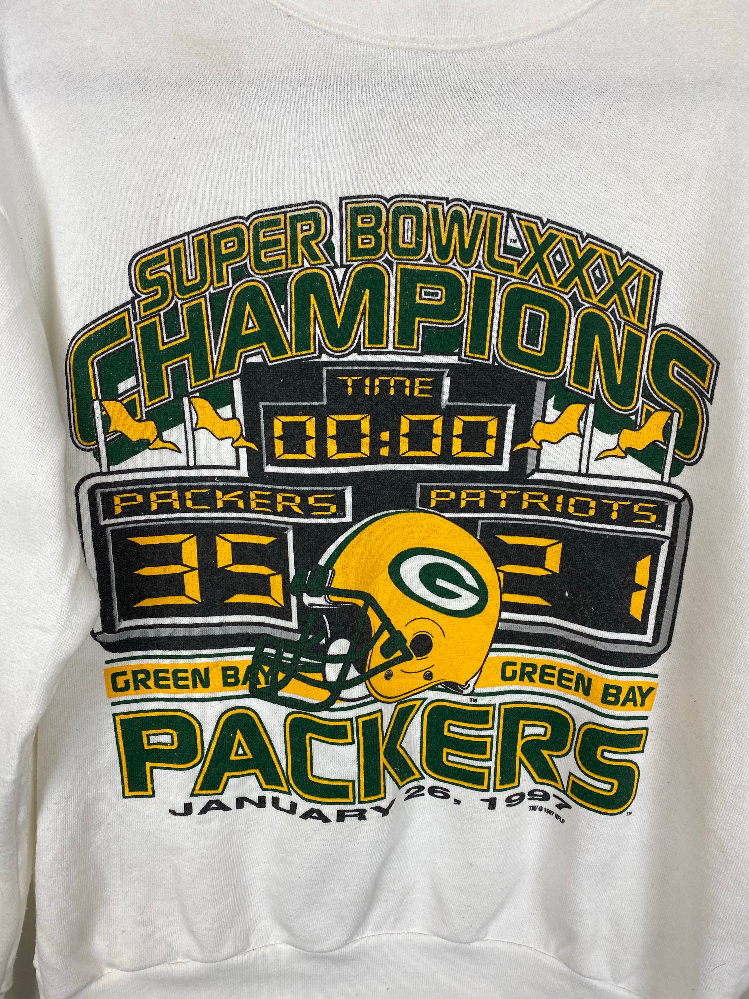 1997 Green Bay Packers crewneck - S