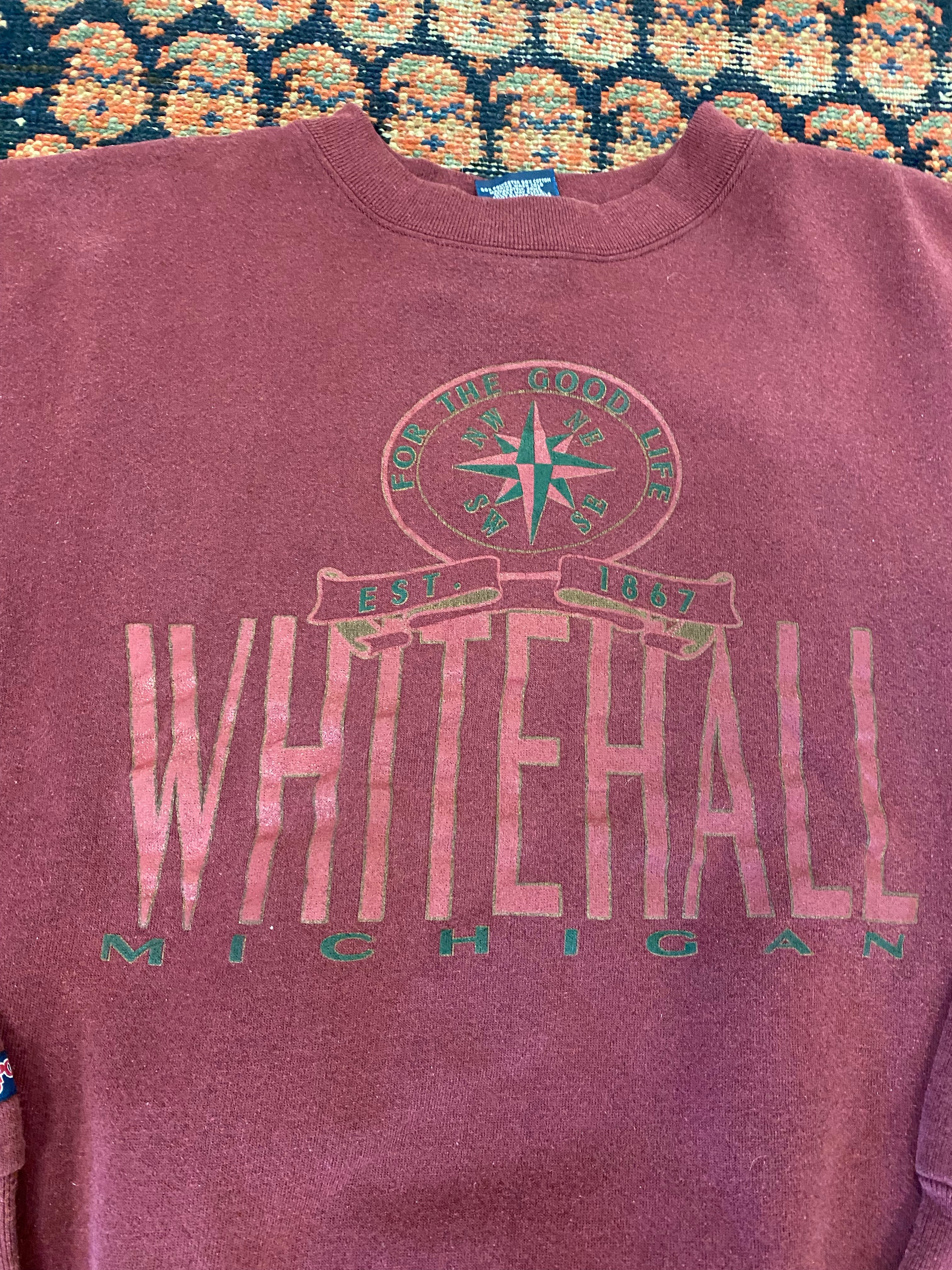 Vintage Whitetail Michigan Crewneck - L