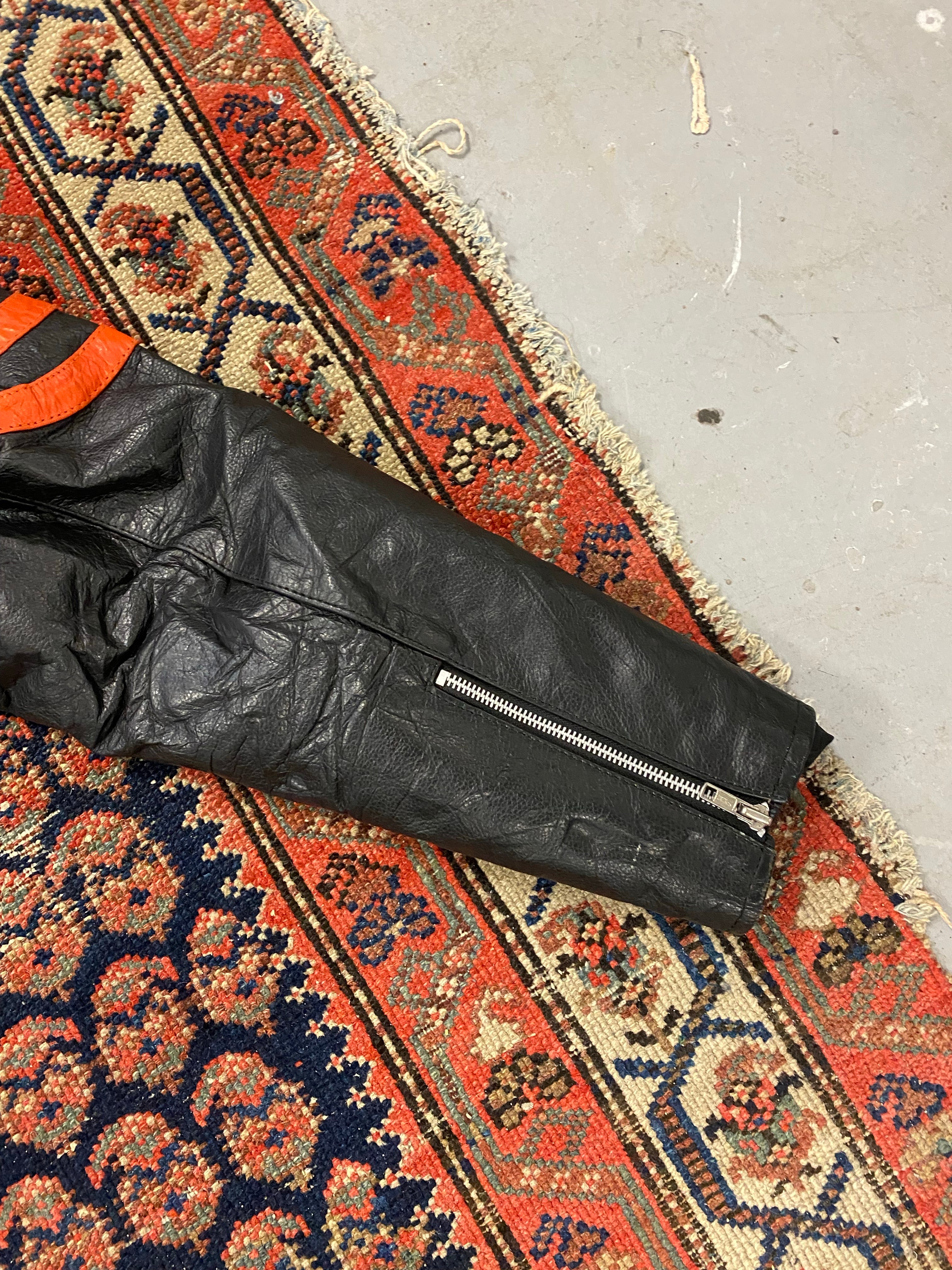 Vintage Leather Harley Davidson Jacket - S