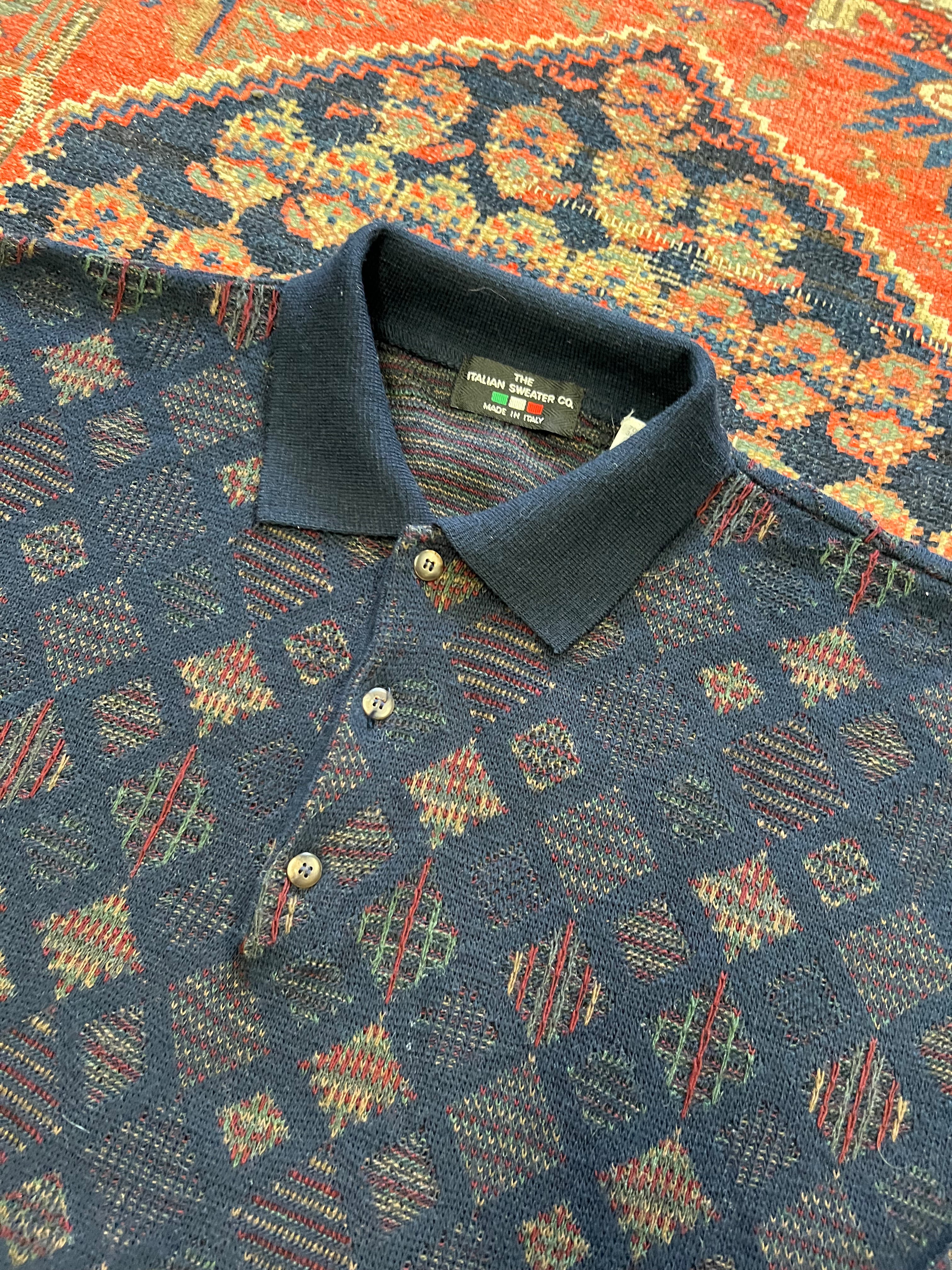 VINTAGE COLLARED KNIT - M/L