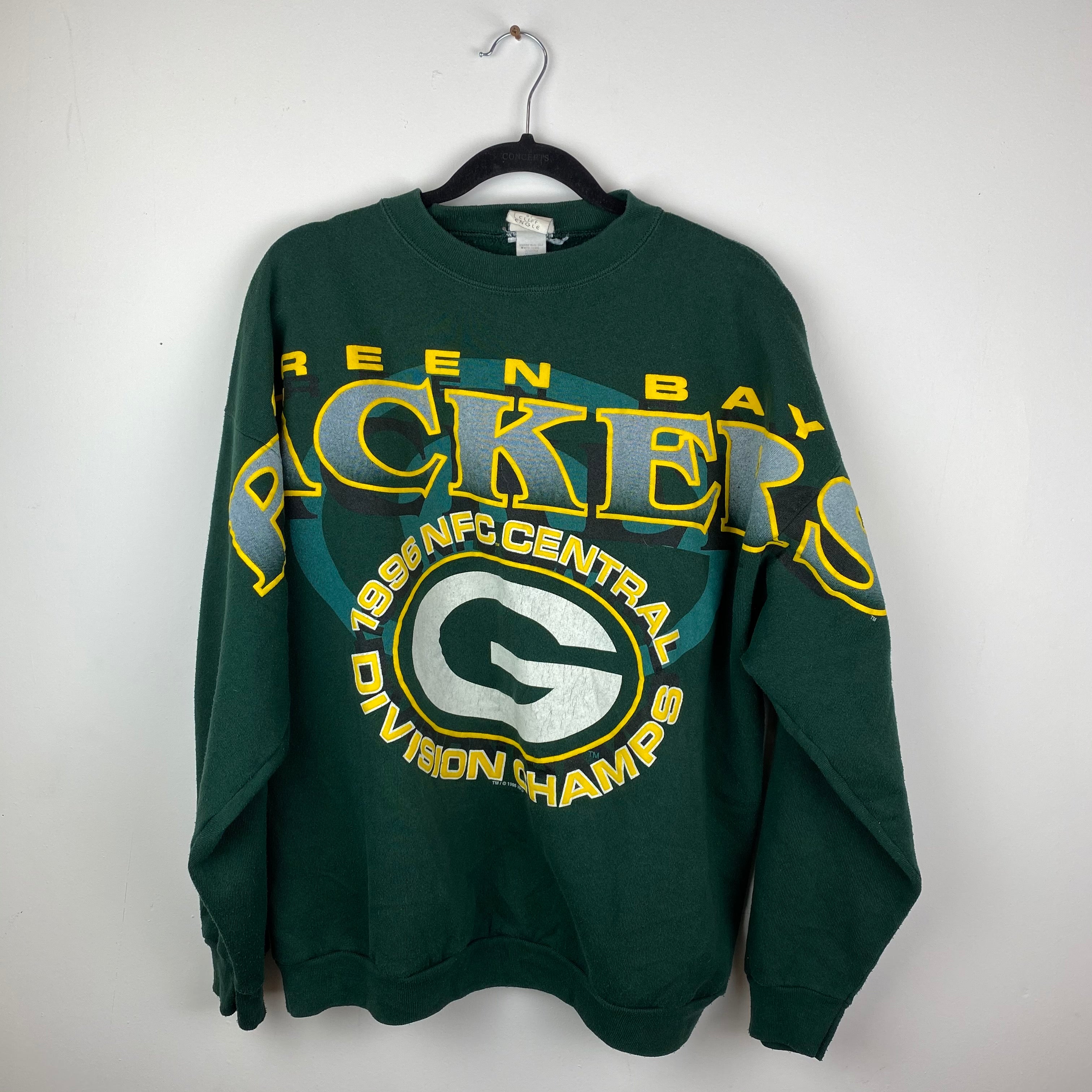 Vintage Green Bay Packers spell out crewneck