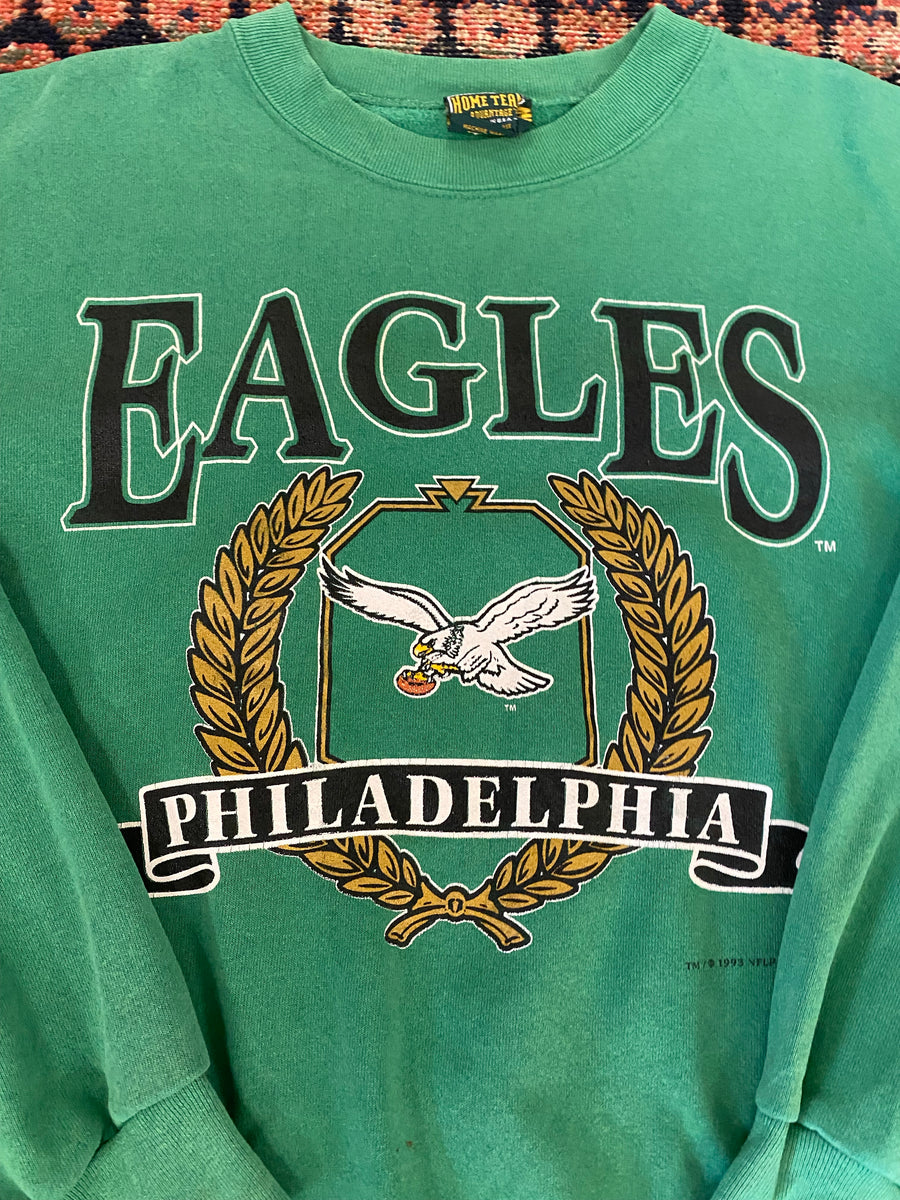 Philadelphia eagles hot sale crewneck sweatshirt