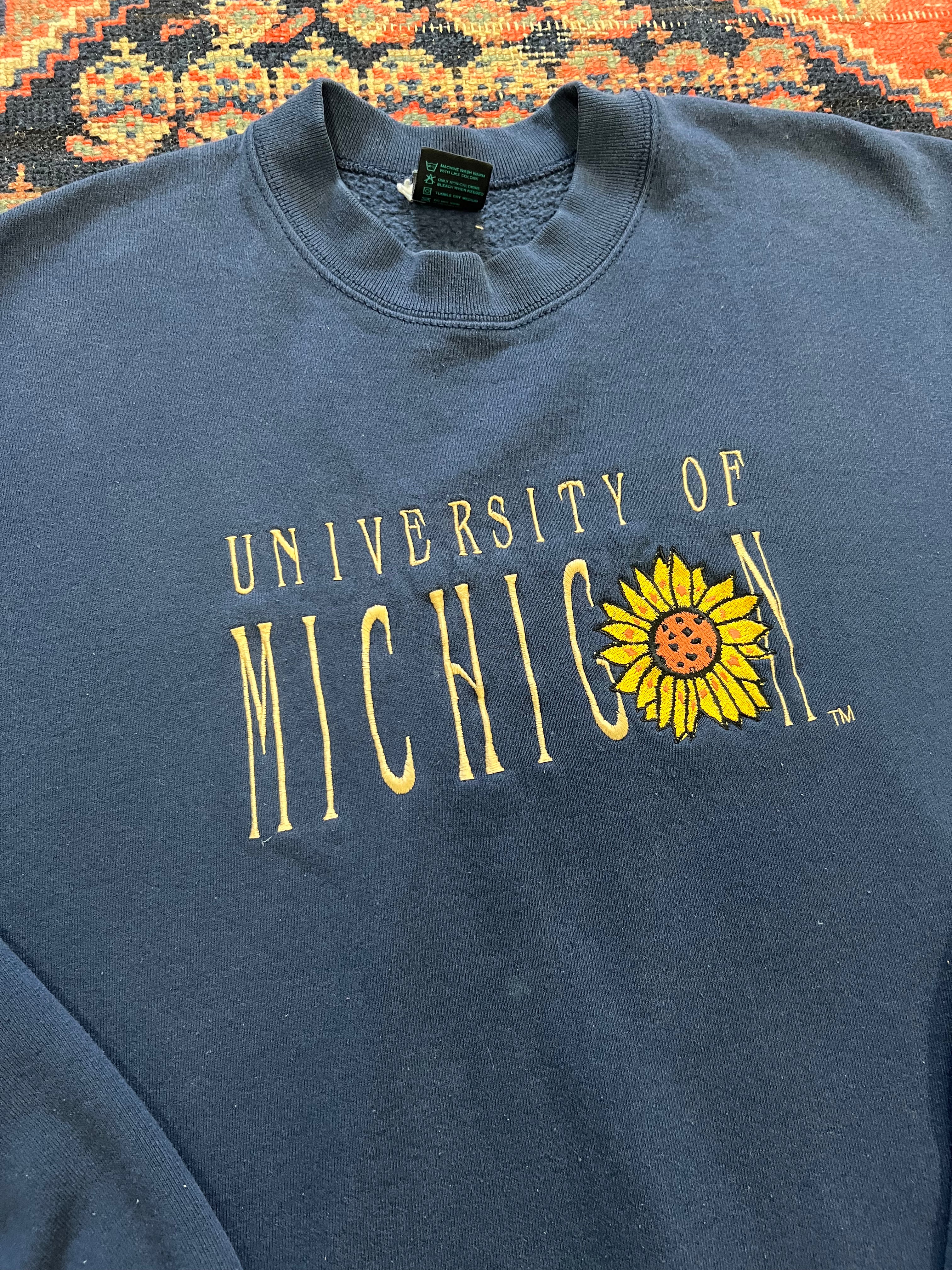 Vintage university of Michigan Crewneck - large