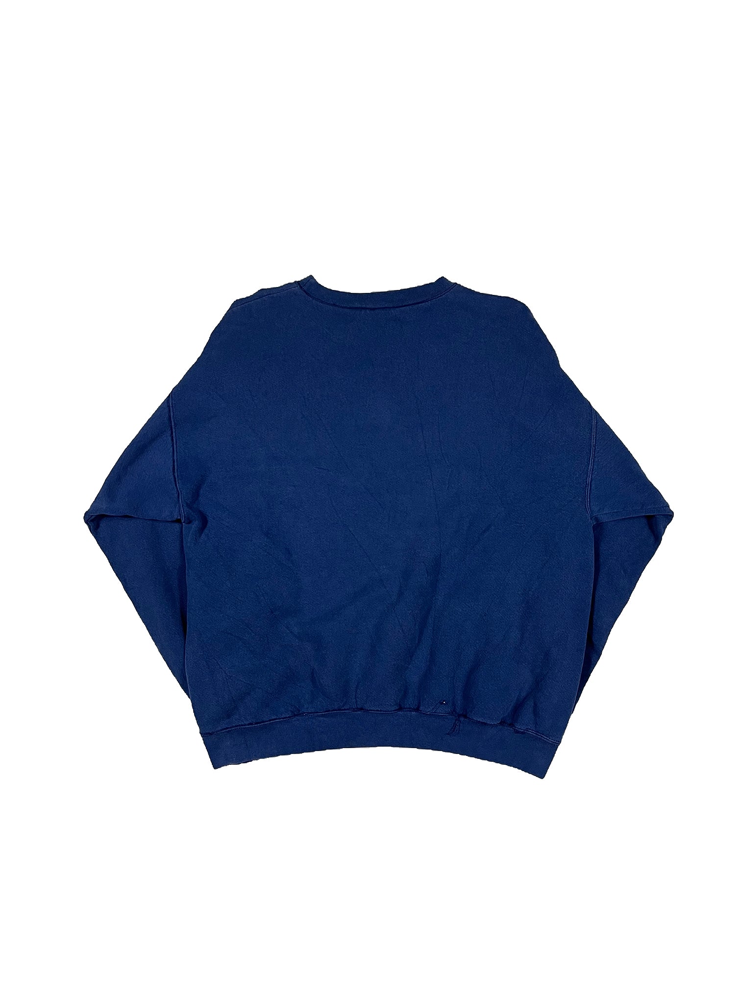 VINTAGE NAVY ADIDAS CREWNECK SIZE LARGE