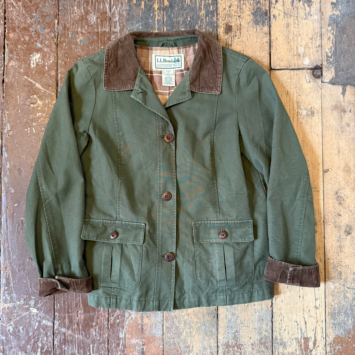 Vintage LL Bean Jacket Size WMNS Large