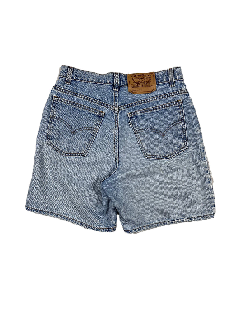 VINTAGE FADED LEVIS JORTS W/8