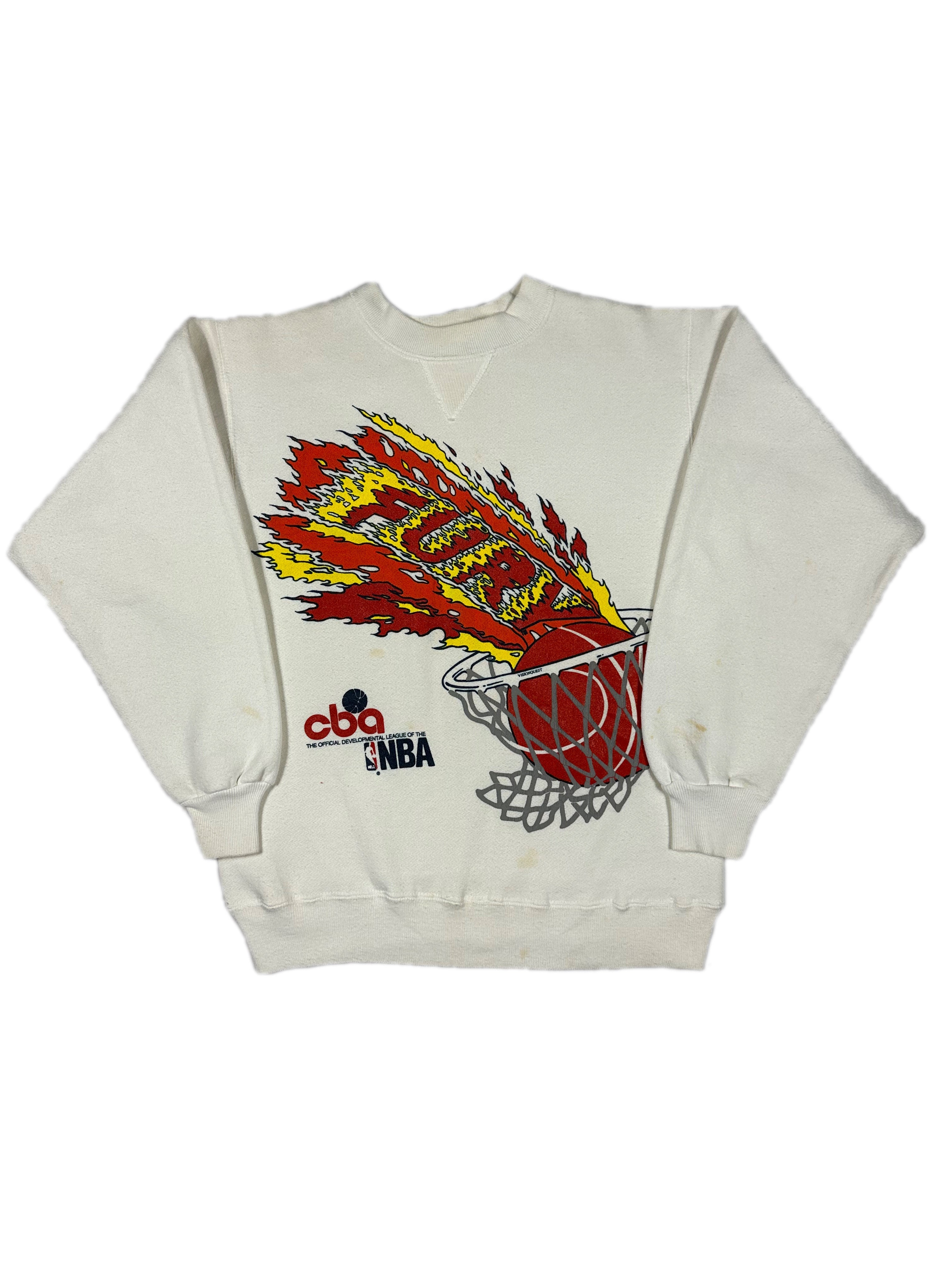 VINTAGE BASKETBALL CREWNECK SIZE SMALL