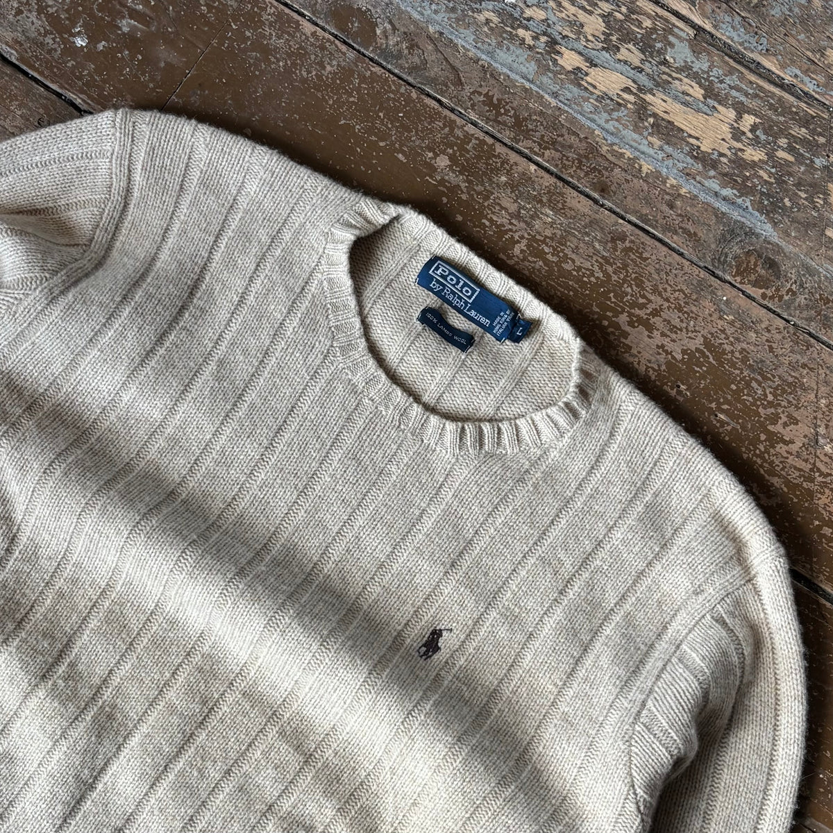 Vintage Polo Knit Sweater Size - Large