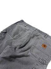 Load image into Gallery viewer, VINTAGE GREY CARHARTT CARPENTER PANTS SIZE 38x32