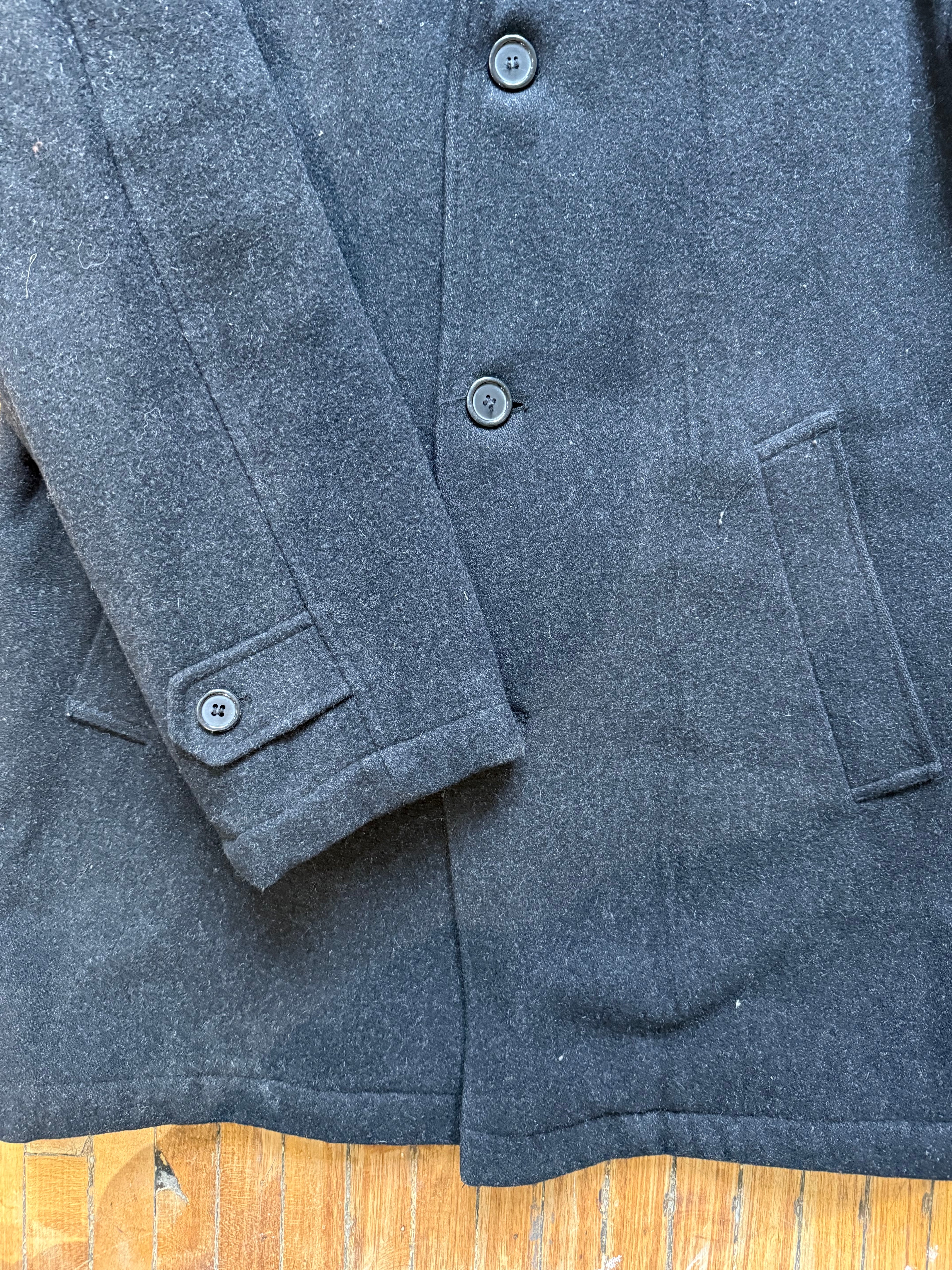 Vintage Wool Overcoat