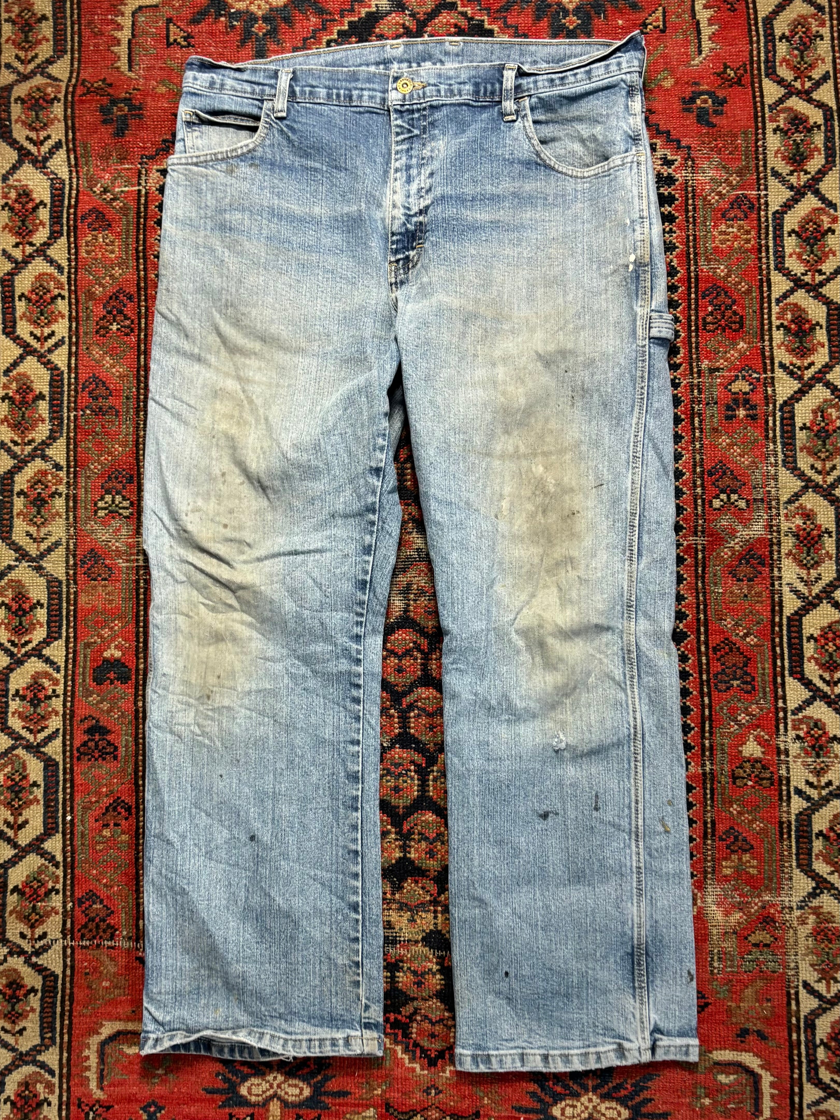 VINTAGE FADED DICKIES DENIM W/36