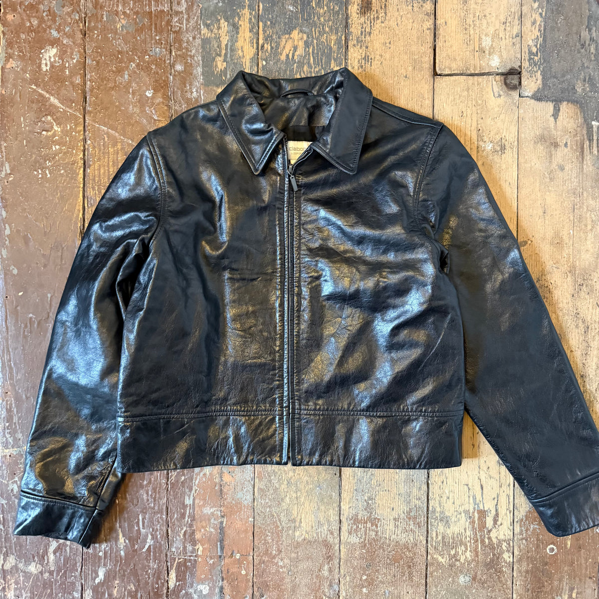Vintage Leather Jacket Size WMNS Large