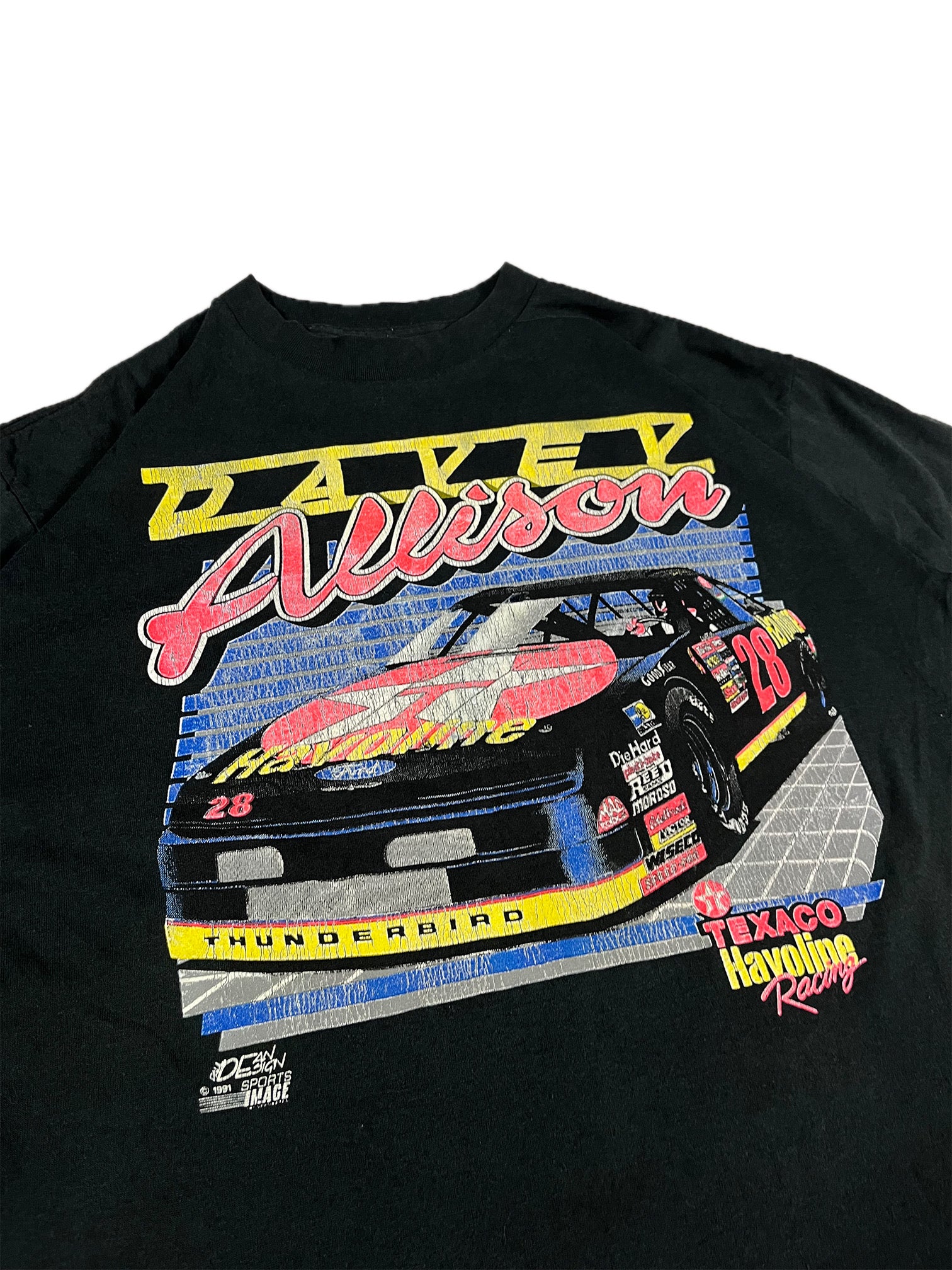 VINTAGE DAVEY ALLISON TEE SIZE LARGE