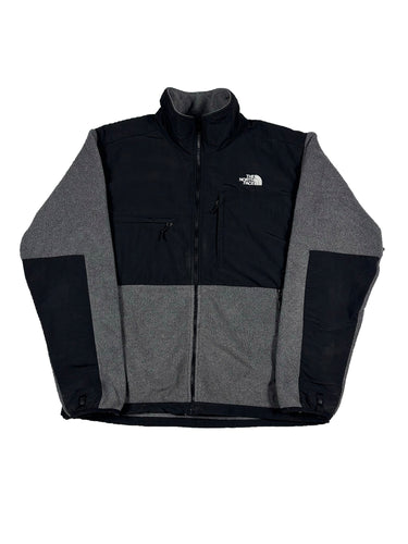 VINTAGE GREY TNF ZIP-UP FLEECE SIZE LARGE