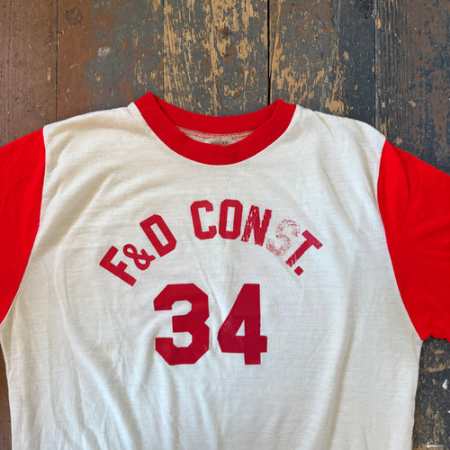Vintage Numbered T-Shirt - Size Large