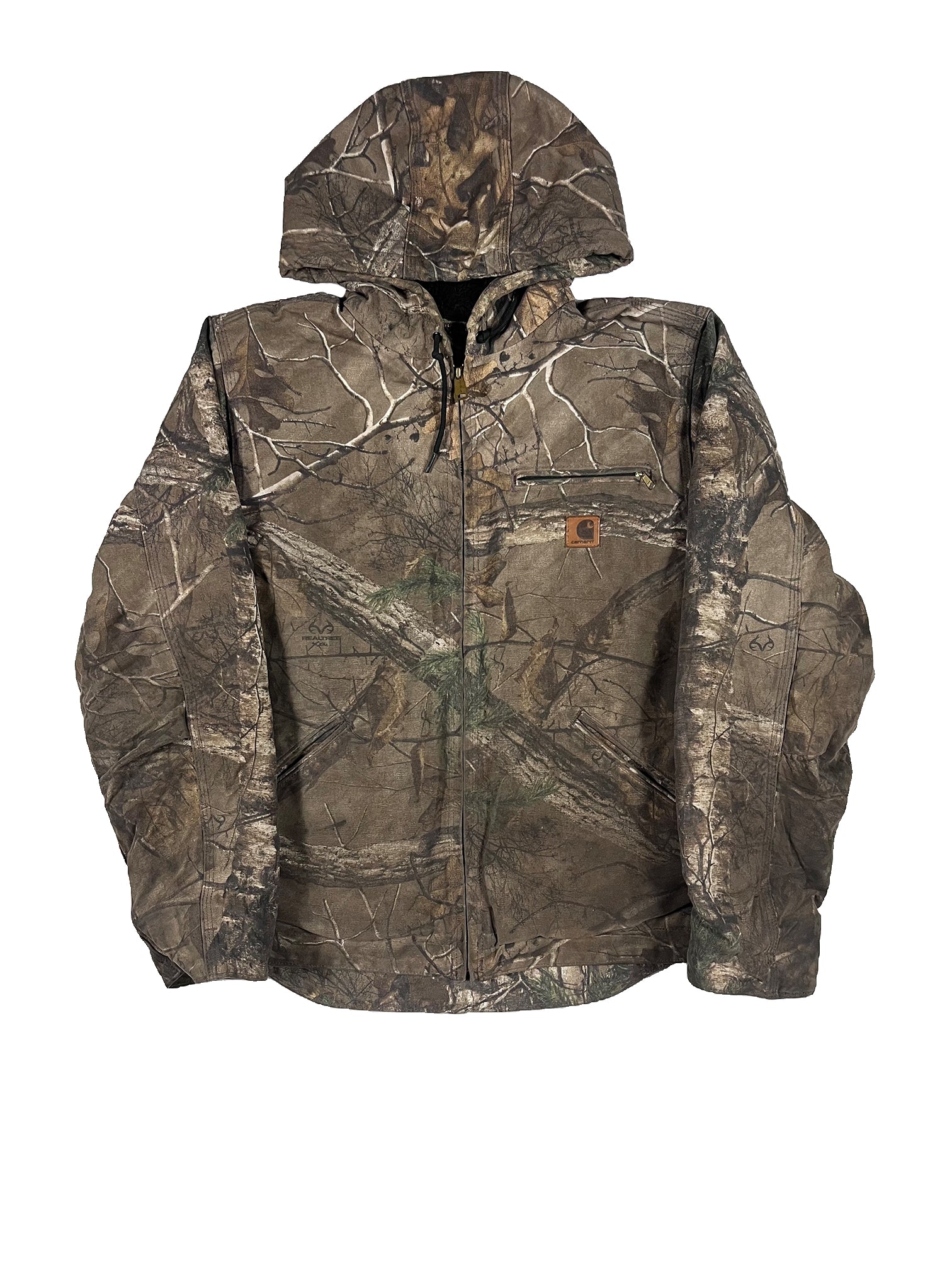 VINTAGE REALTREE CARHARTT WOOL LINED WORK JACKET SIZE MEDIUM