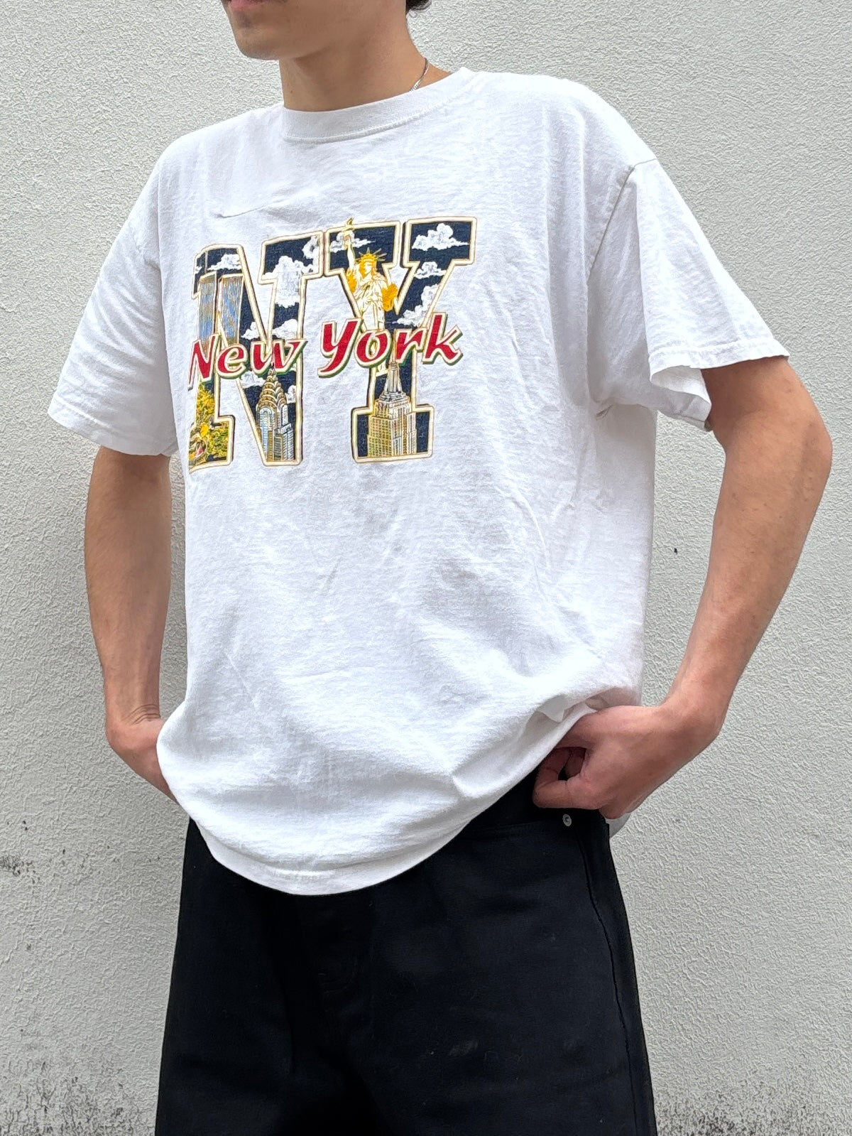 Vintage NY T Shirt - Size Large