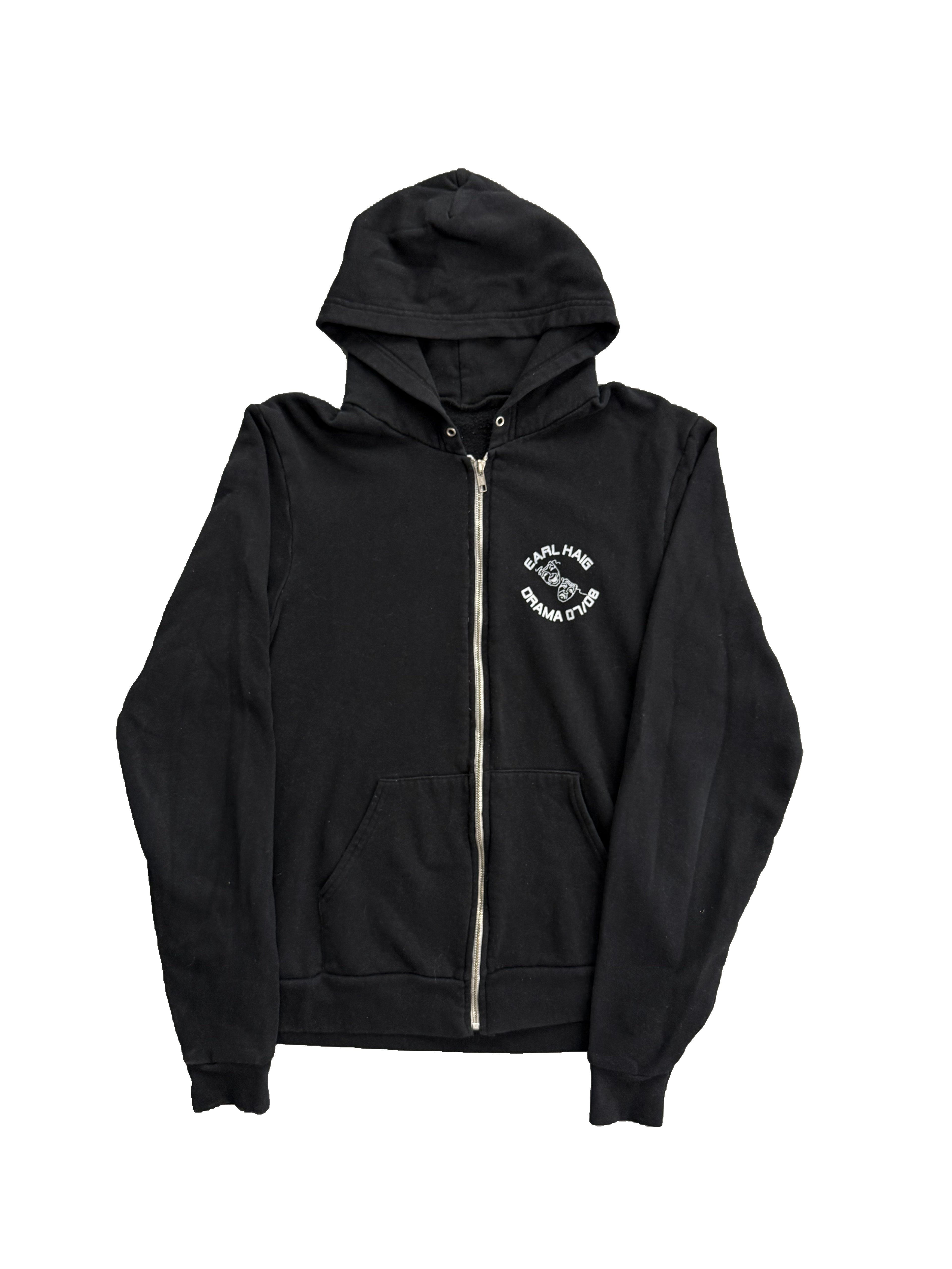 Vintage Drama Zip-Up Hoodie