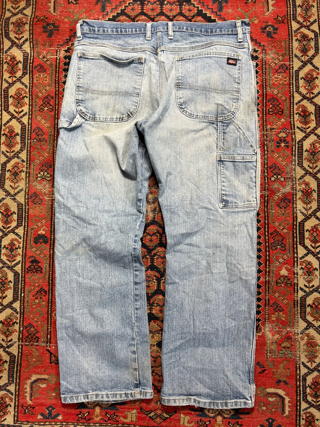 VINTAGE FADED DICKIES DENIM W/36