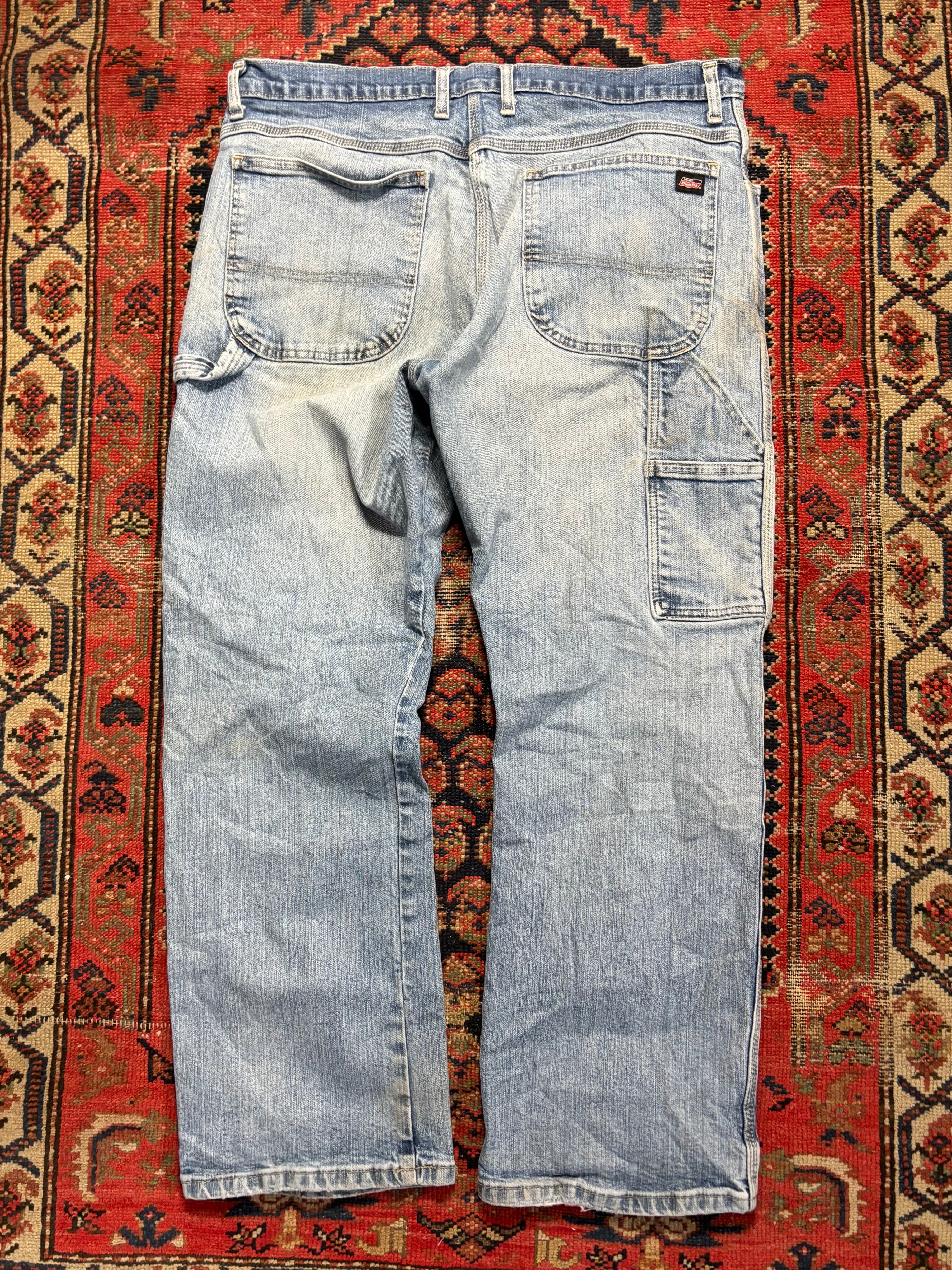 VINTAGE FADED DICKIES DENIM W/36