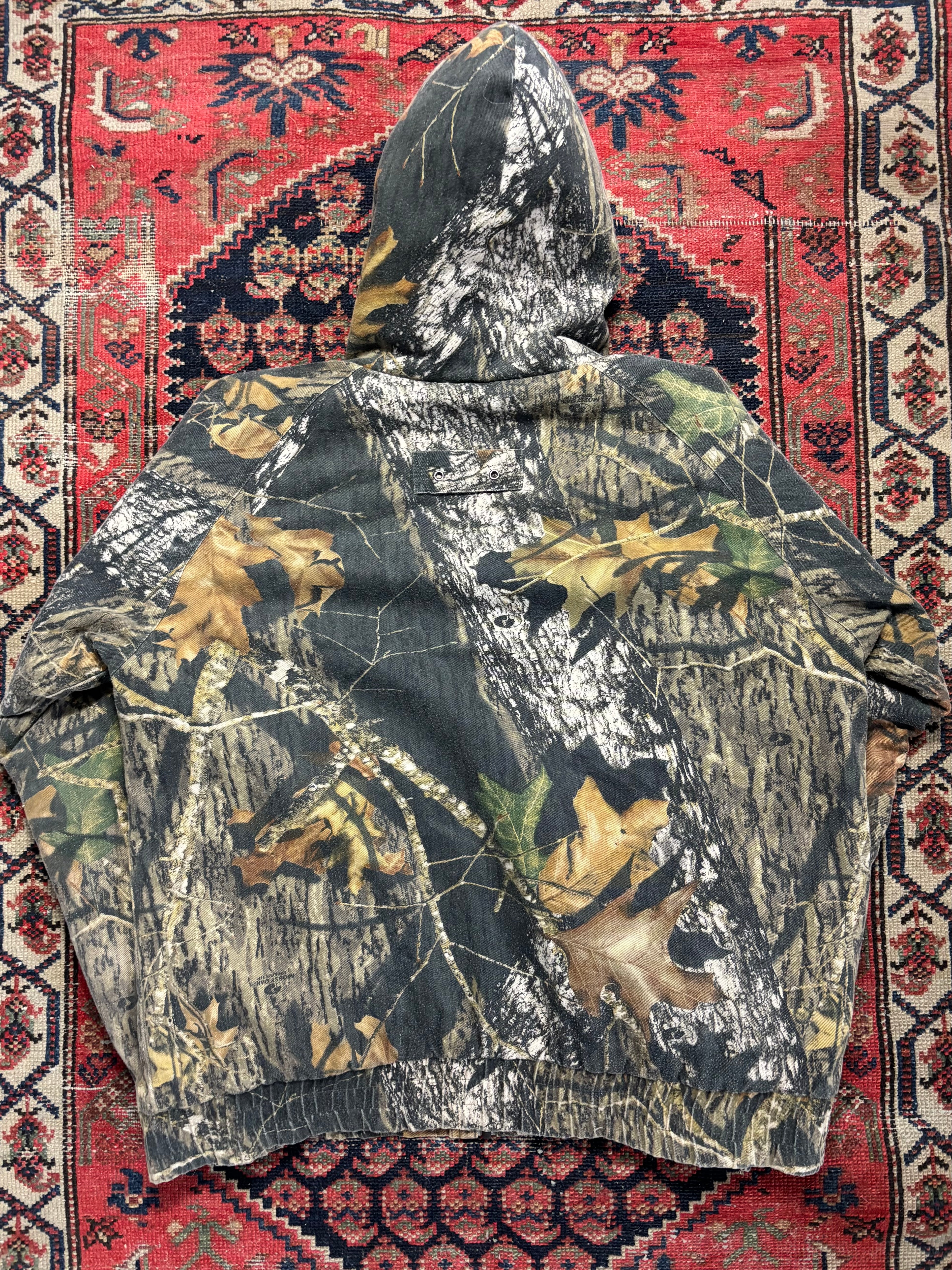 VINTAGE REALTREE TWO POCKET ZIP UP JACKET SIZE LARGE