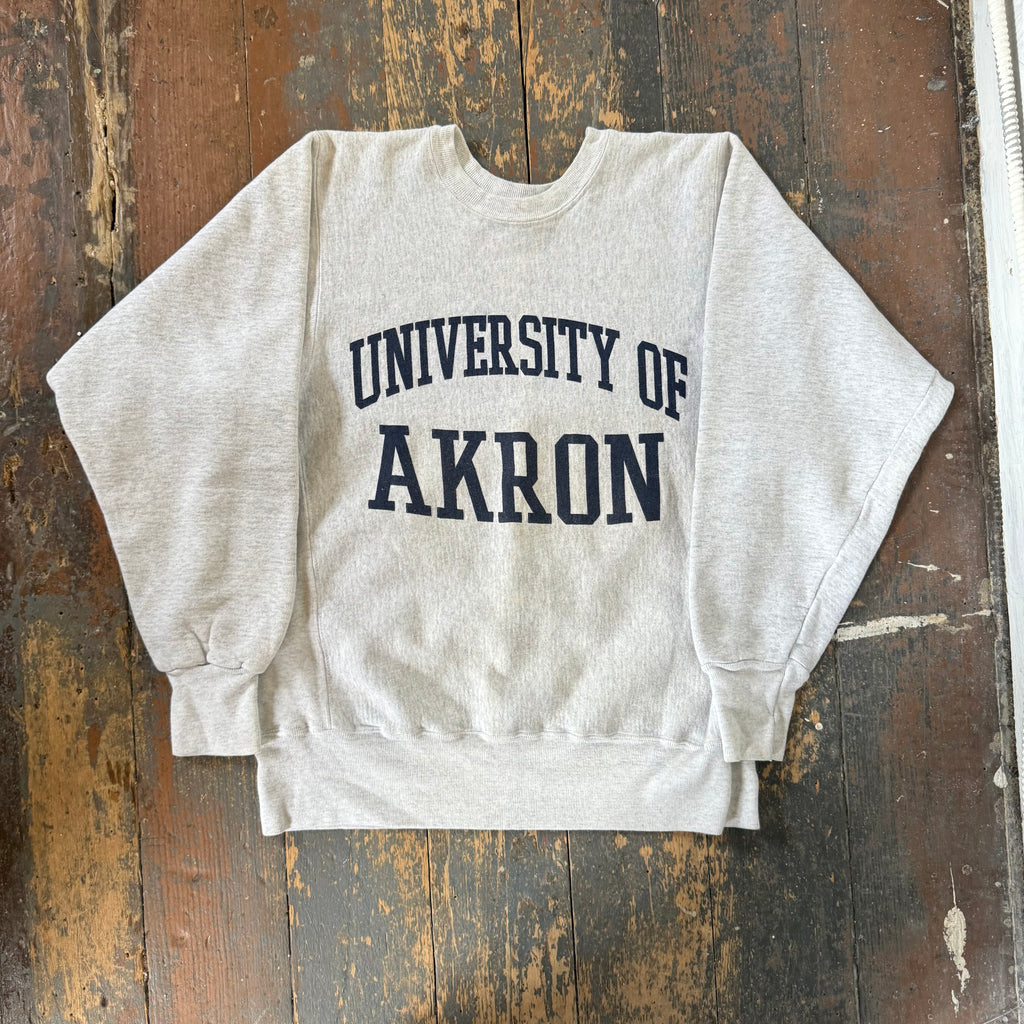 Vintage University Of Akron Crewneck Size Medium