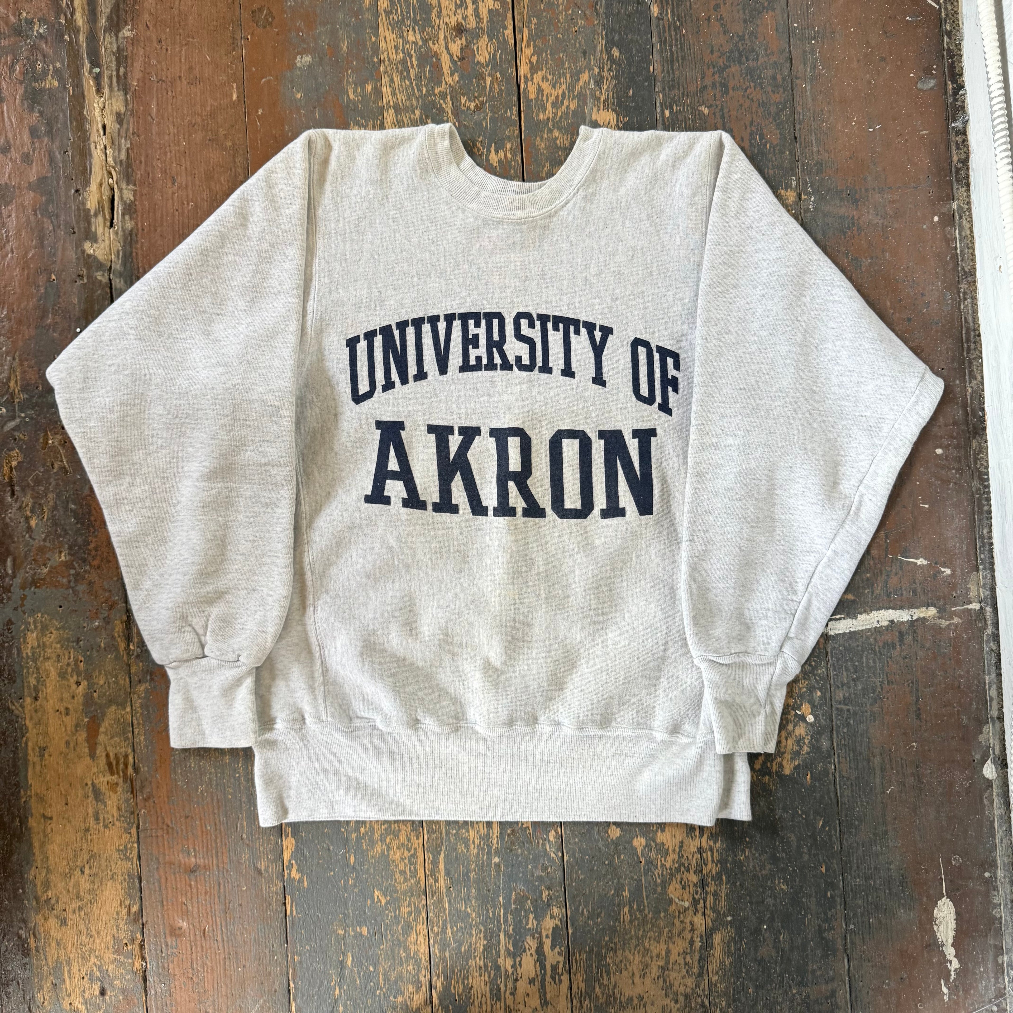 Vintage University Of Akron Crewneck Size Medium