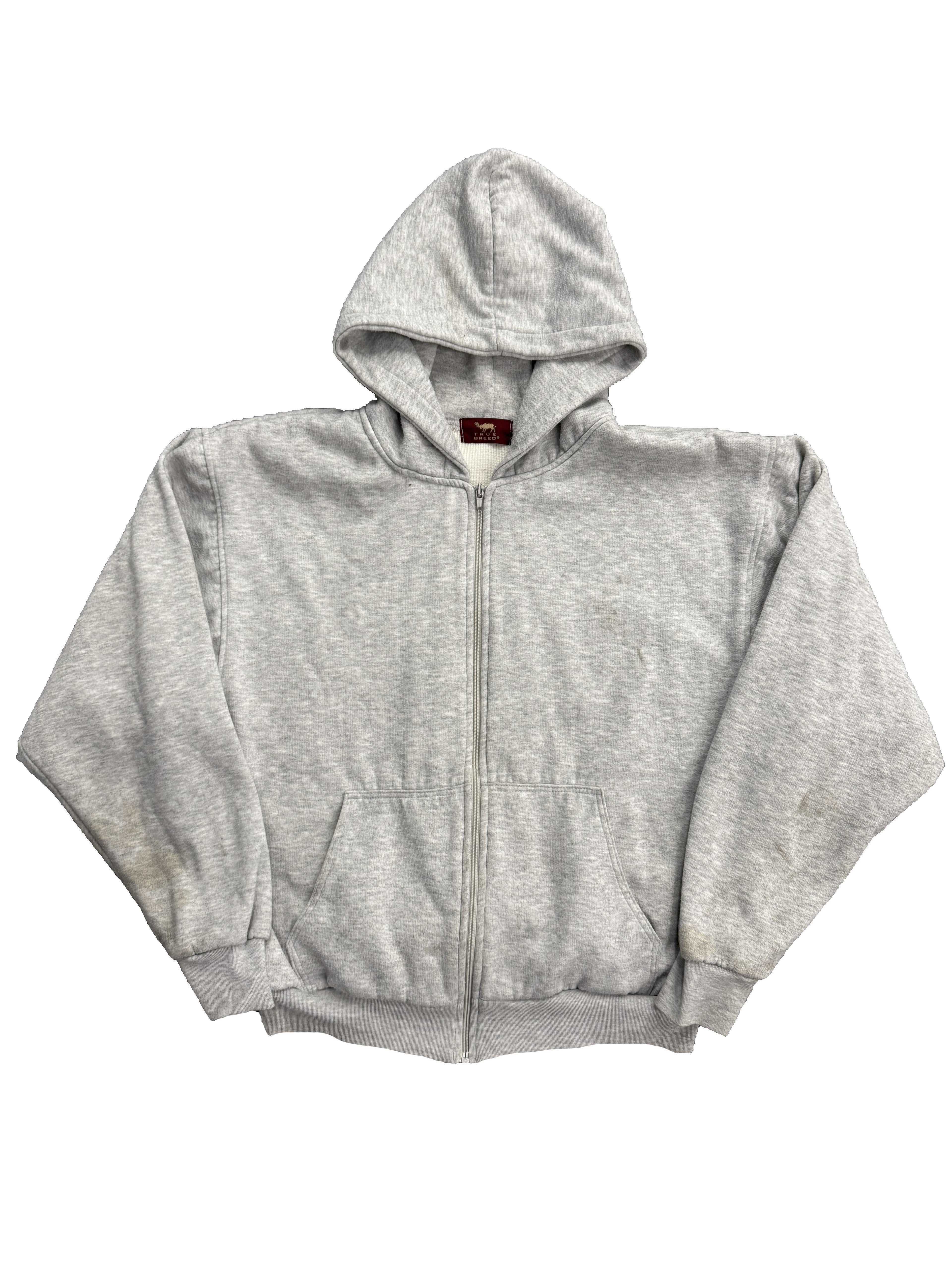 Vintage Thermal Lined Zip-Up