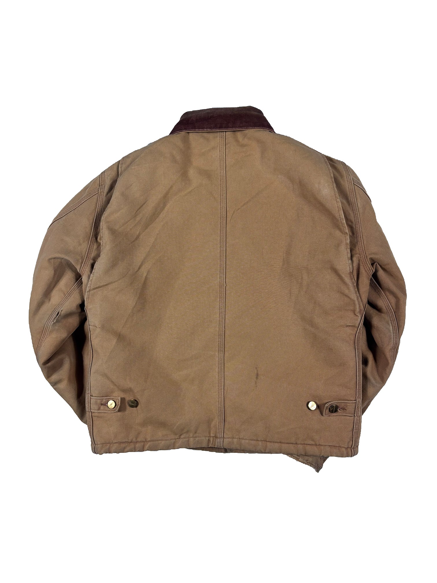 VINTAGE BEIGE CARHARTT DETROIT JACKET SIZE XL