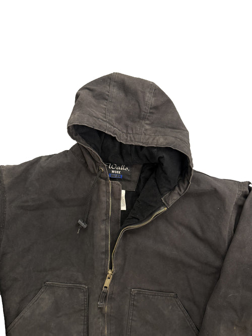 Vintage Hooded Work Jacket