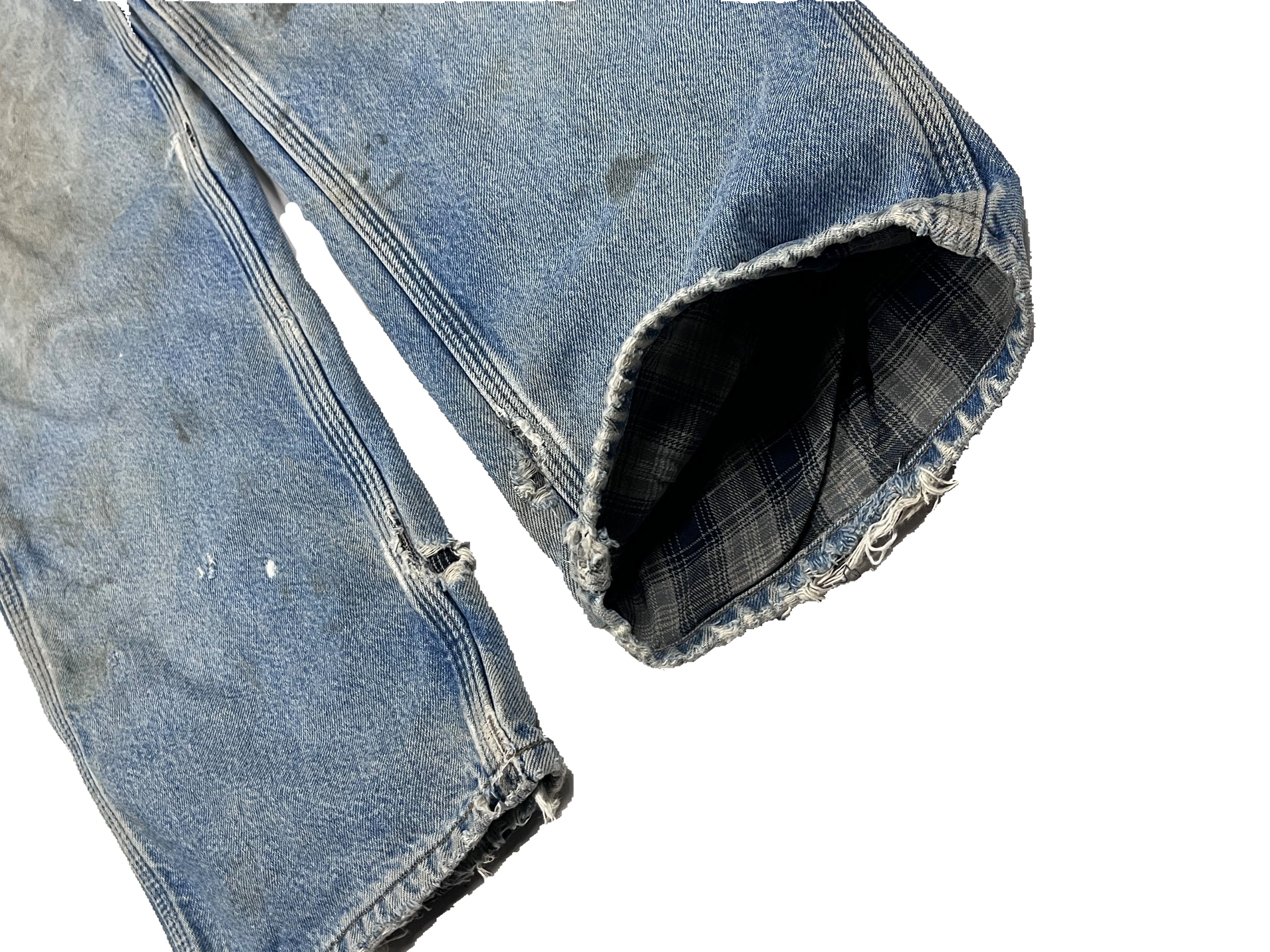 VINTAGE DENIM CARHARTT CARPENTAR PANTS SIZE 34/W