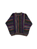 VINTAGE “COTTON TRADERS” PATTERN KNIT SWEATER SIZE XL