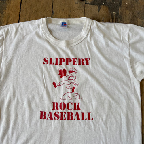 Vintage Slippery Rock T Shirt Size Large