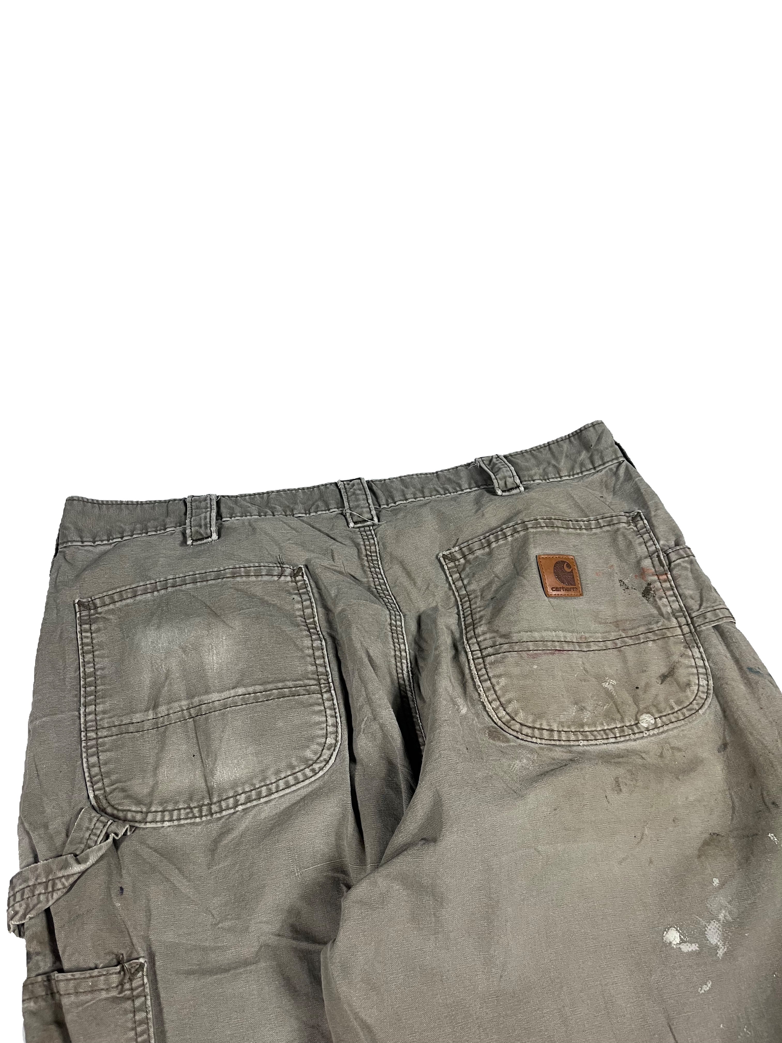 CARHARTT PAINT SPLATTER CARPENTER PANTS SIZE 36W