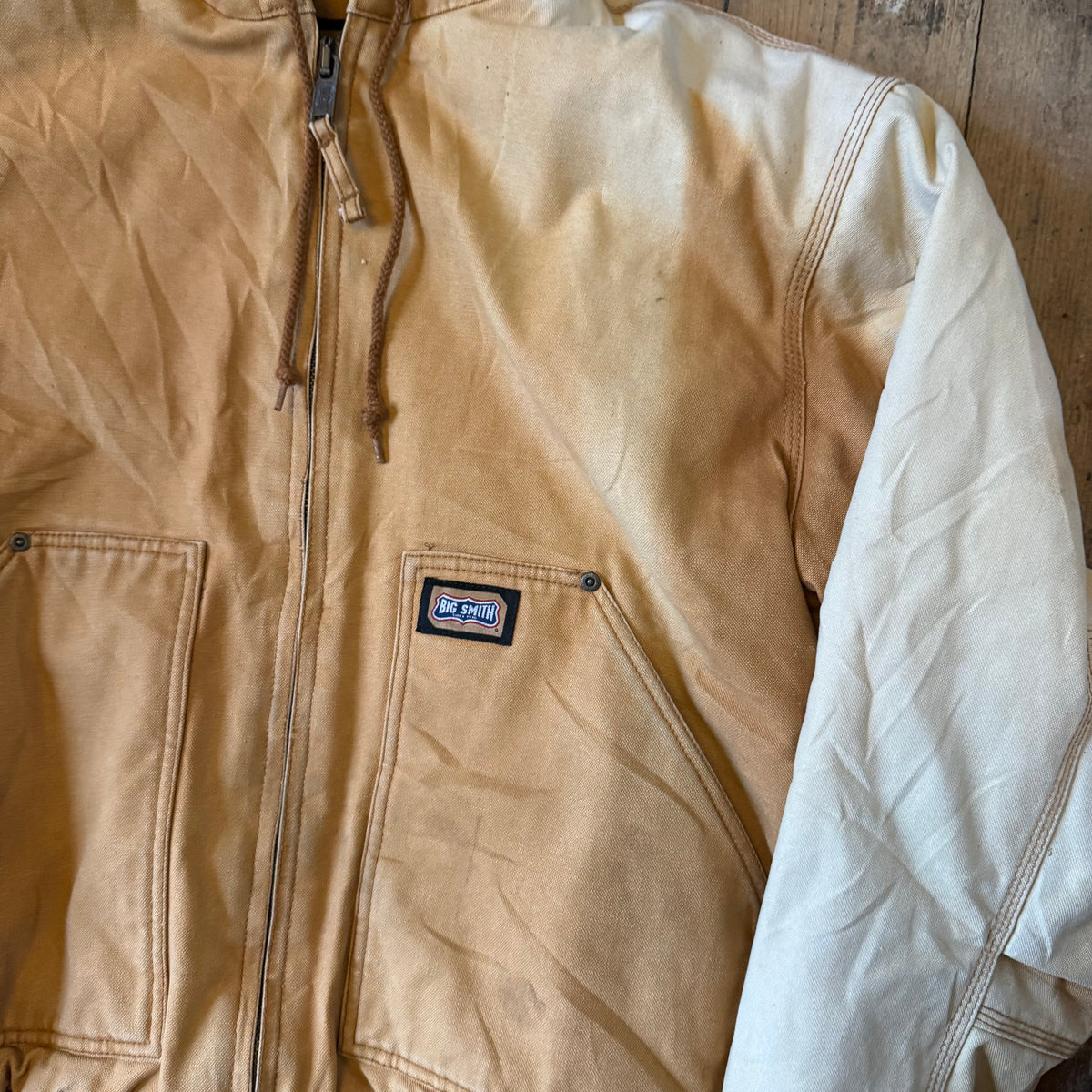 Vintage Faded Work Jacket Size Medium