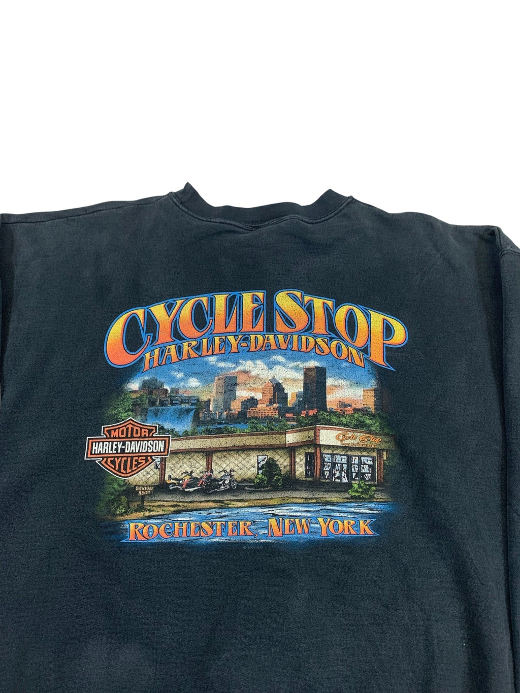 VINTAGE HARLEY DAVIDSON CREWNECK SIZE LARGE