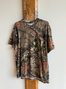 VINTAGE REALTREE MOSSY OAK TEE SIZE XL