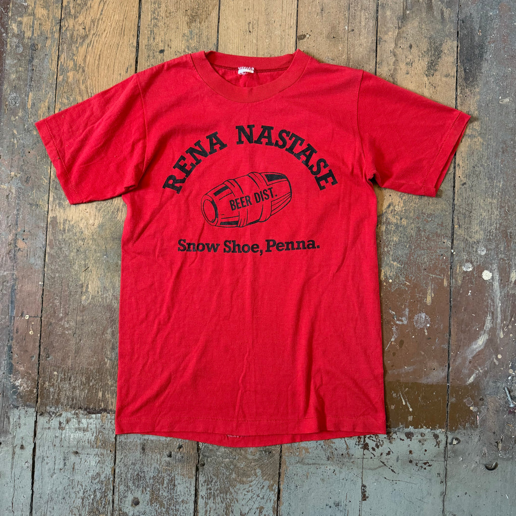 1980s Beer T Shirt Size Small