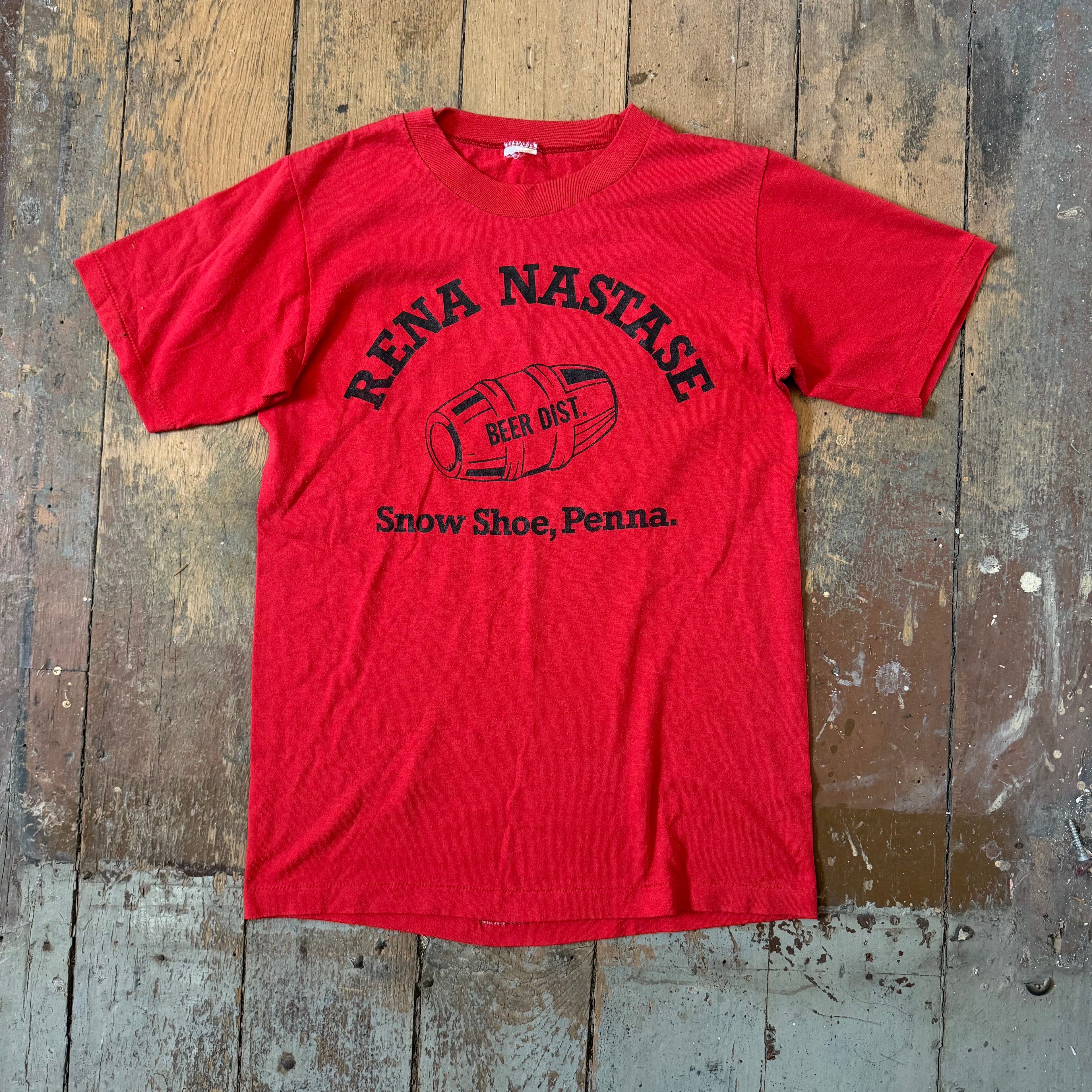 1980s Beer T Shirt Size Small