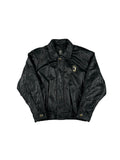 VINTAGE BLACK LEATHER STARTREK 30 YEAR ANNIVERSARY JACKET SIZE LARGE