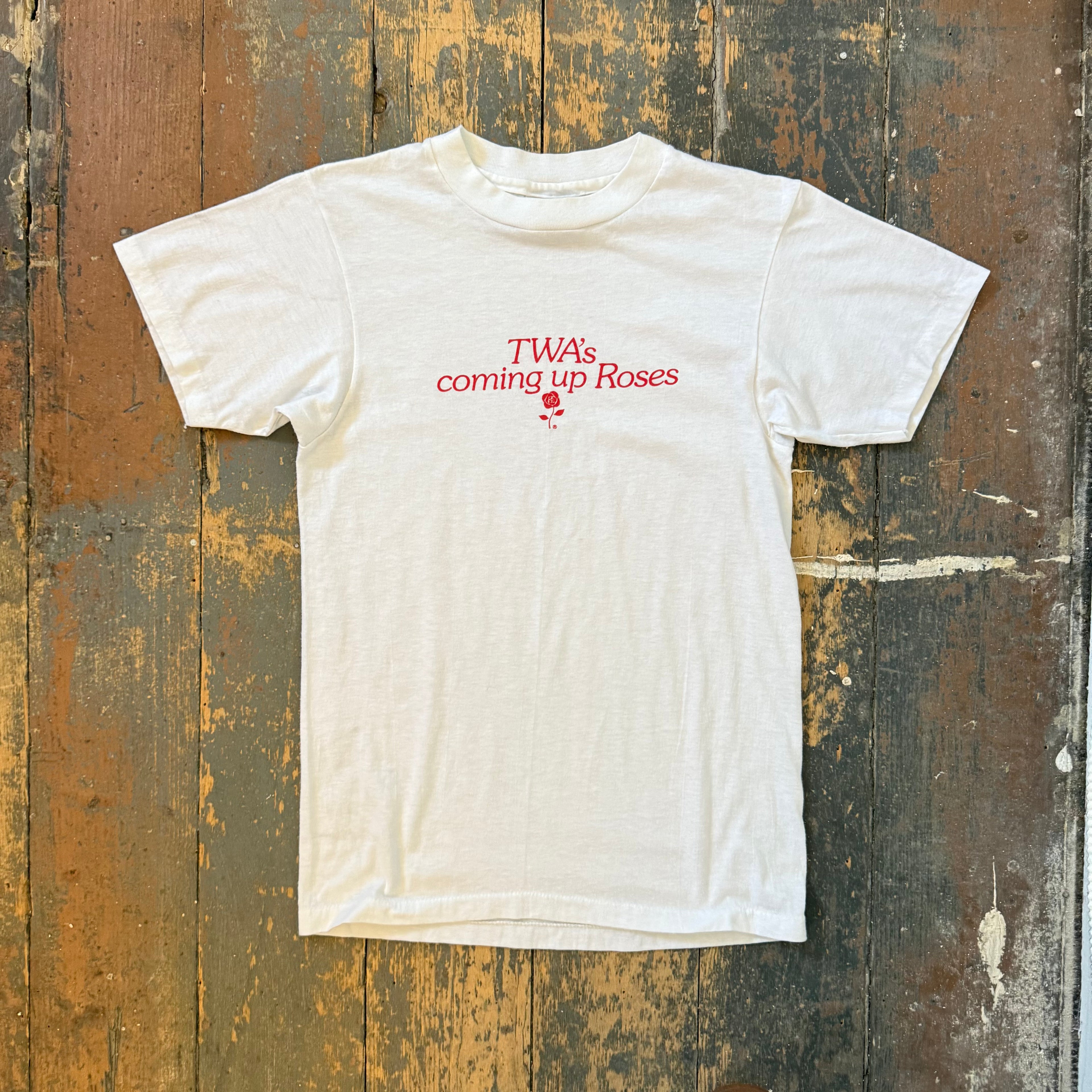 Vintage Roses T-Shirt - Size XS